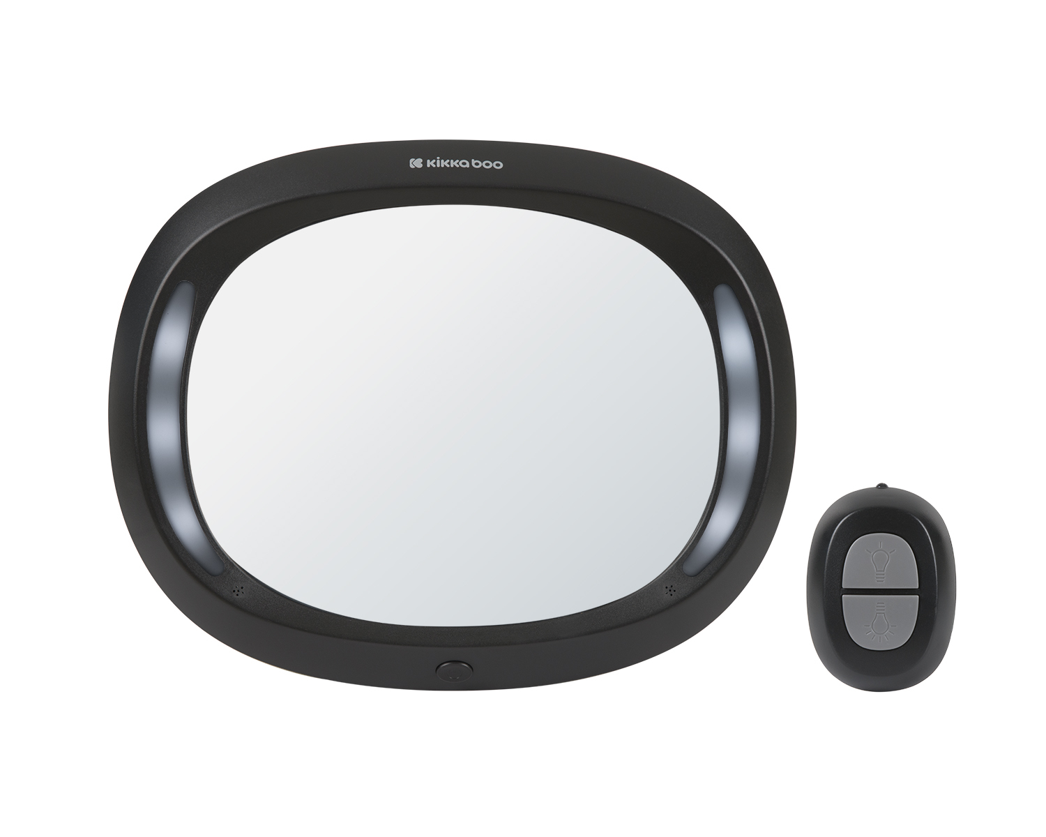 Espejo Retrovisor para Bebé con Luz LED y Visión Gran Angular