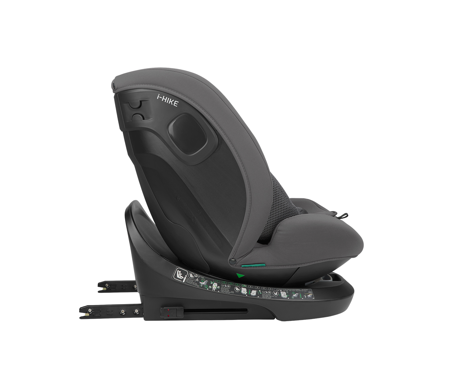 Silla de coche 40-150 cm i-Hike i-SIZE Gris Oscuro 2026
