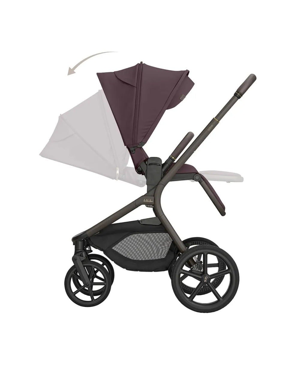 Carro de bebé Goya Platinum kikkaboo burdeos