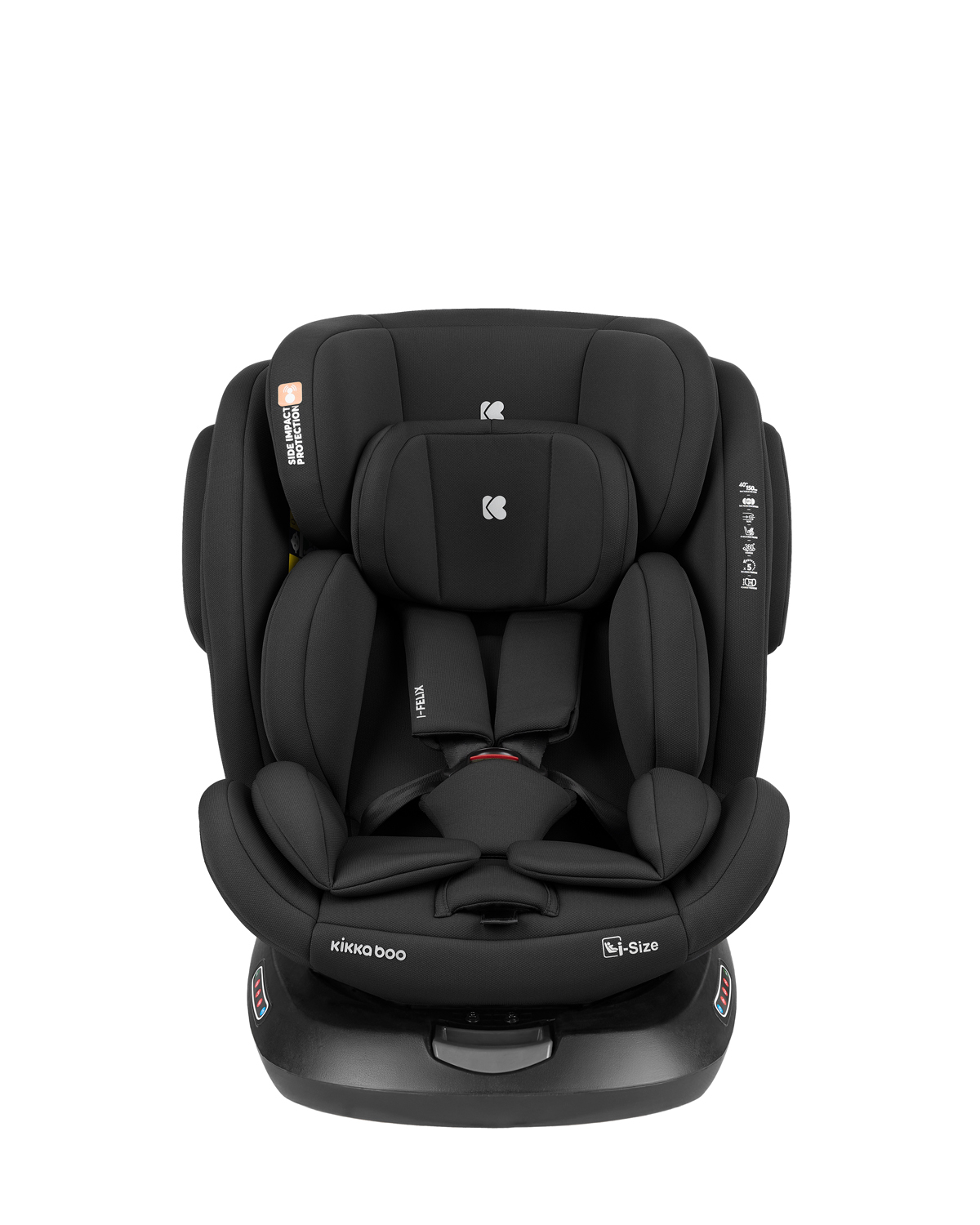 Silla de coche 40-150 cm i-Felix i-SIZE Negro