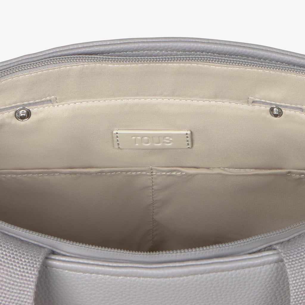 BOLSO PARA CARRITO DE BEBE GRIS- TOUS BABY