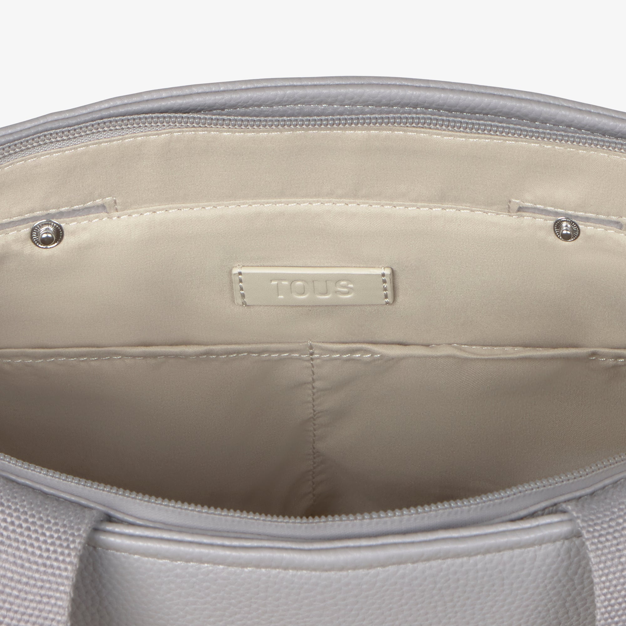 BOLSO PARA CARRITO DE BEBE GRIS- TOUS BABY
