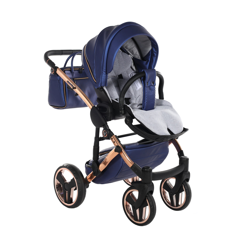 Carro de bebé Junama Fluo azul