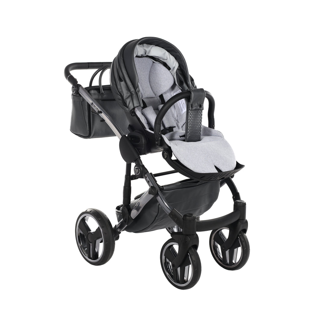 Carro de bebé Junama Fluo Gris