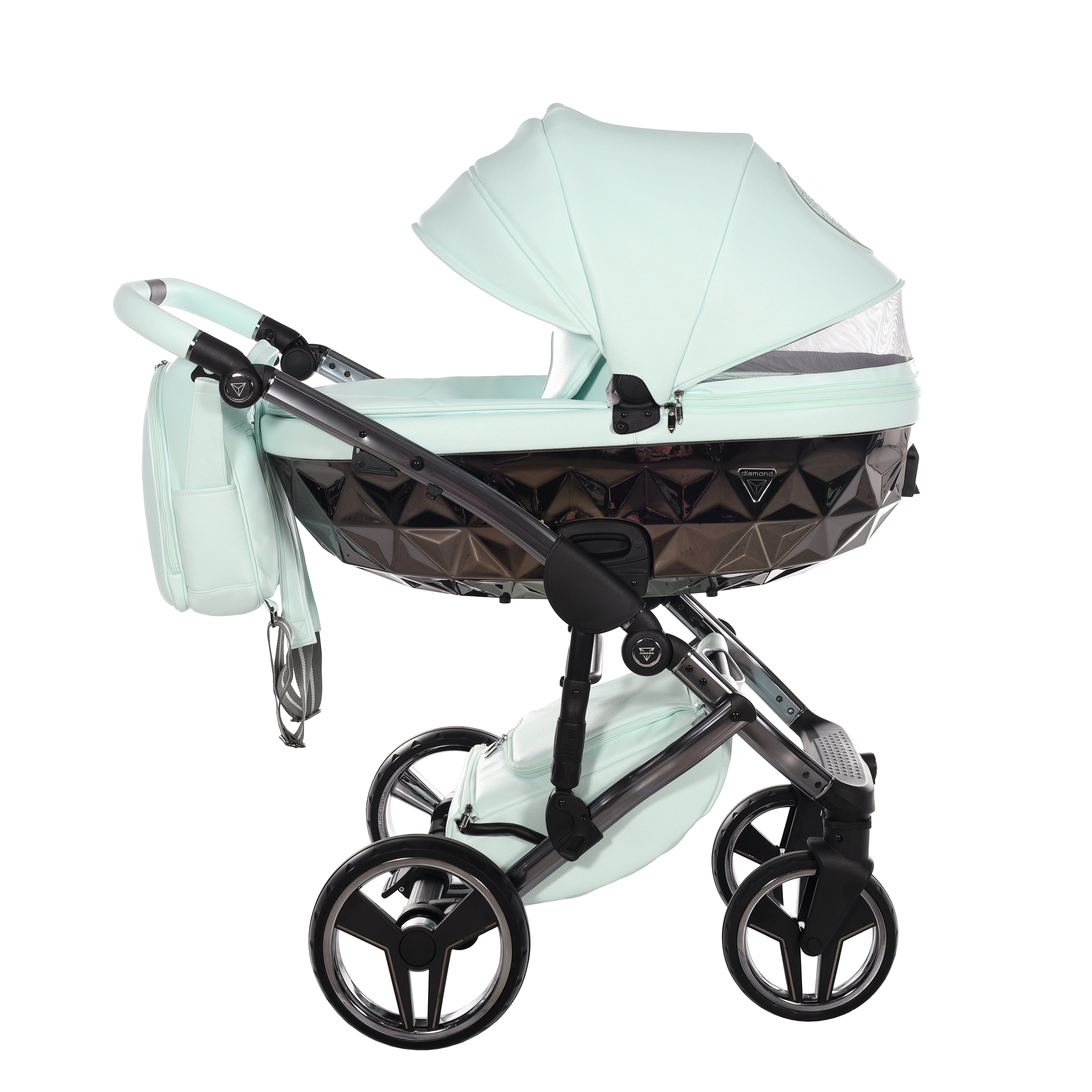 Carro de bebé Junama Hand Craft menta