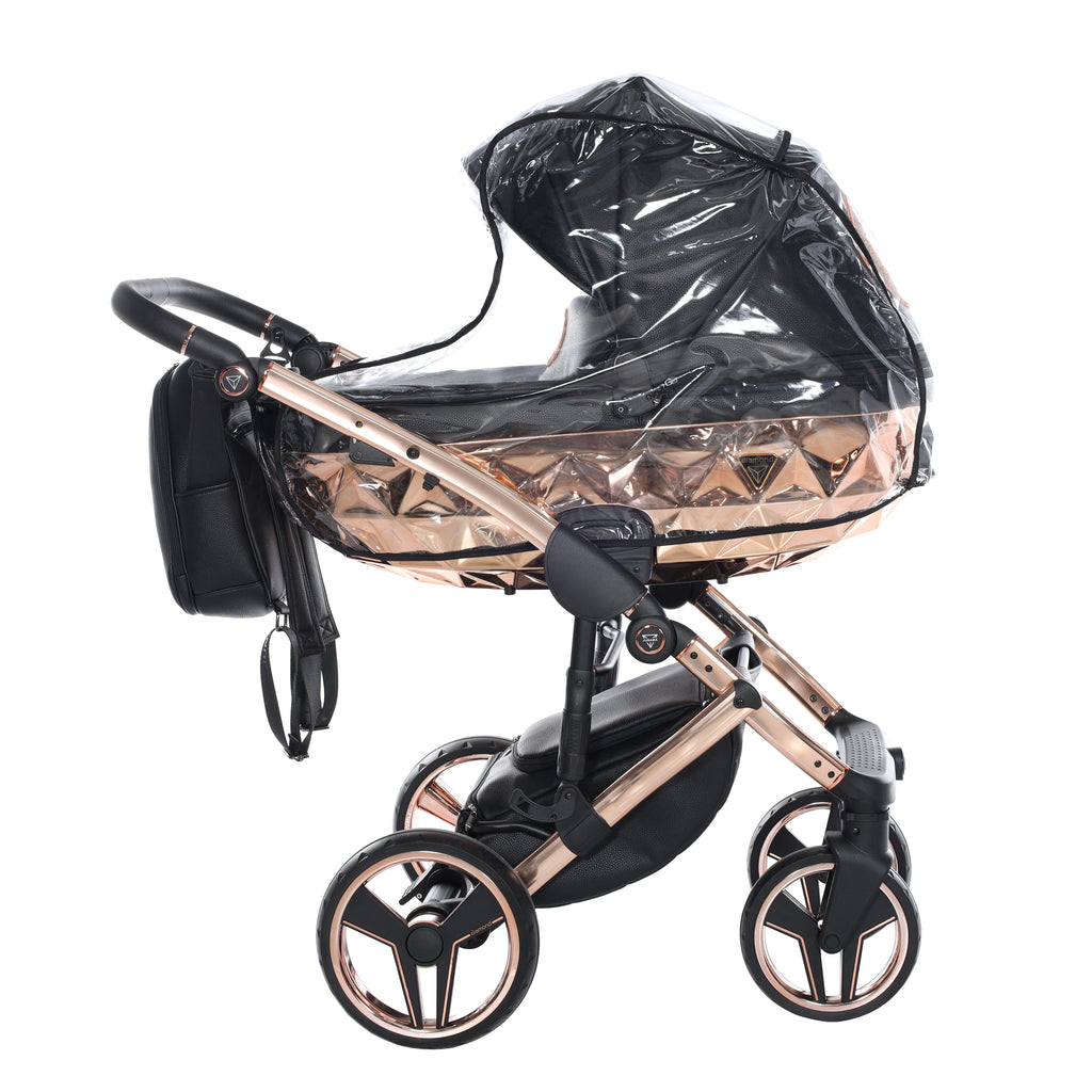 Carro de bebé Junama Hand Craft Negro y Bronce