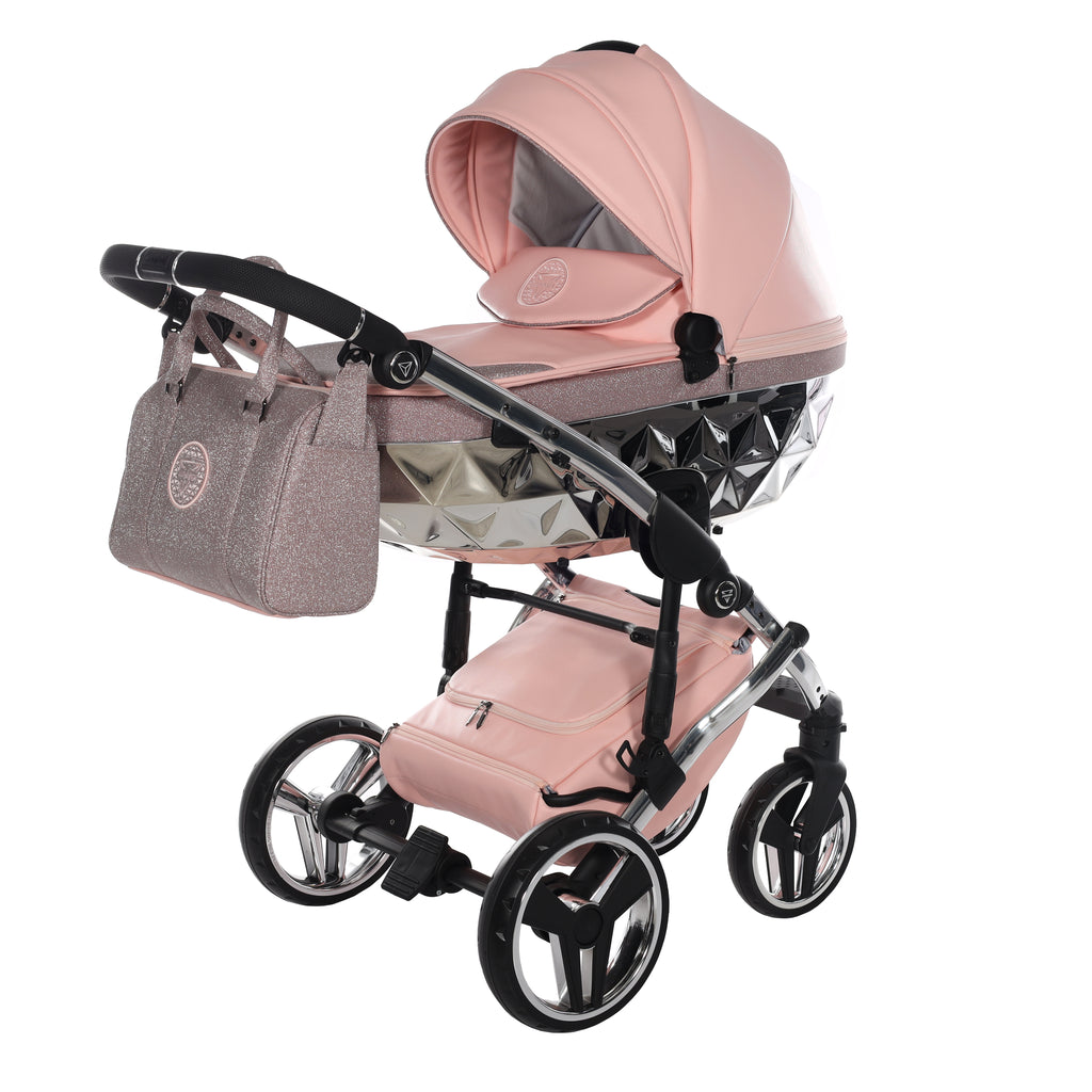 Carro de bebé Junama Hand Craft Glitter Rosa