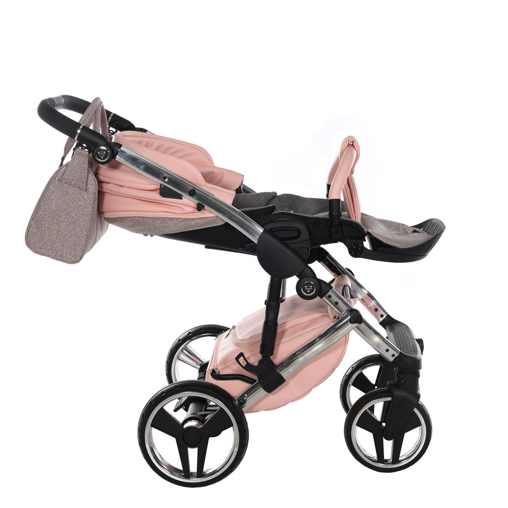 Carro de bebé Junama Hand Craft Glitter Rosa