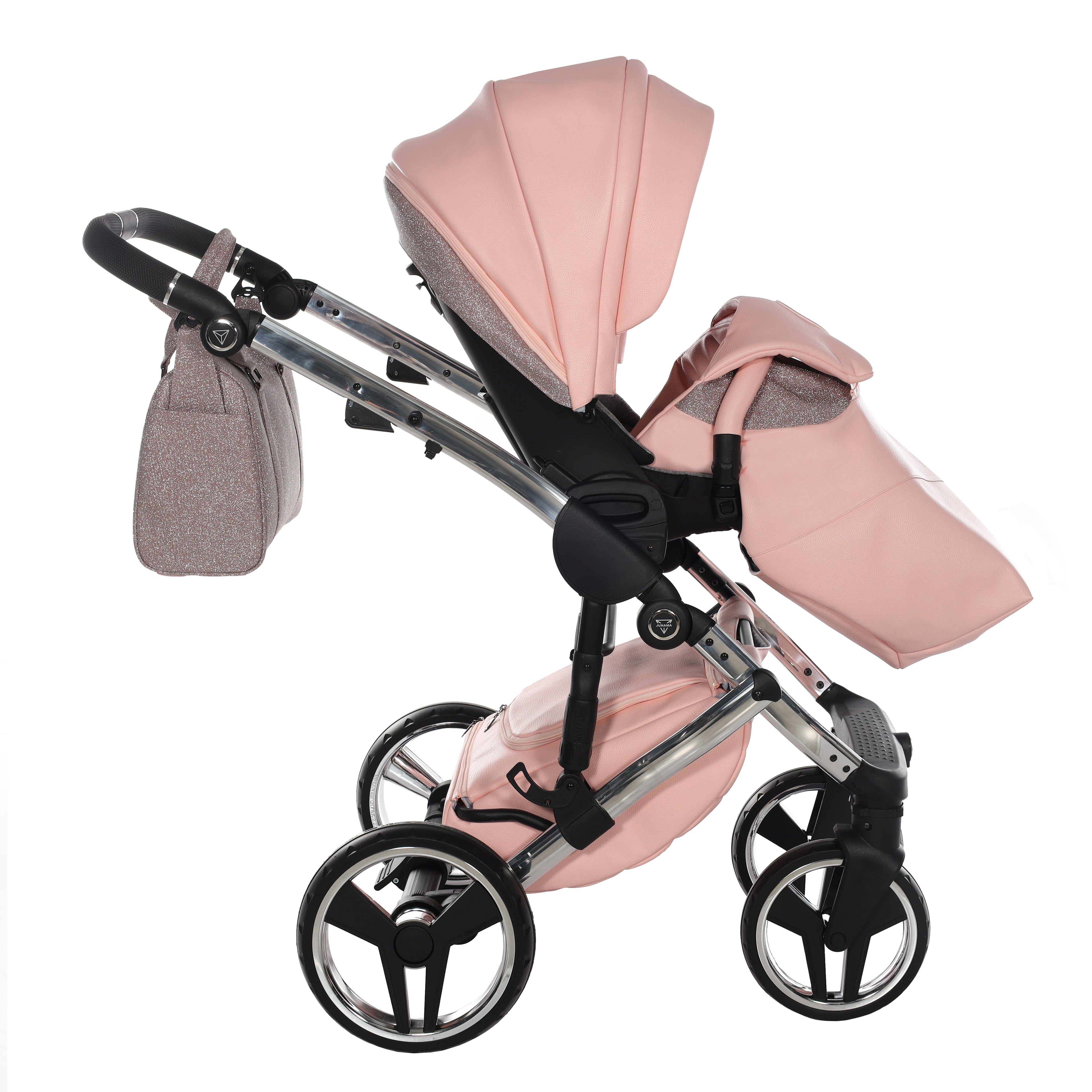 Carro de bebé Junama Hand Craft Glitter Rosa