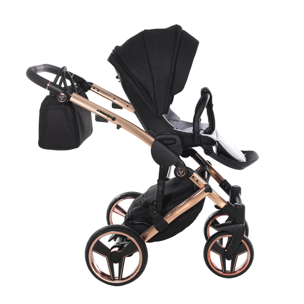 Carro de bebé Junama S-Line Negro y Bronce
