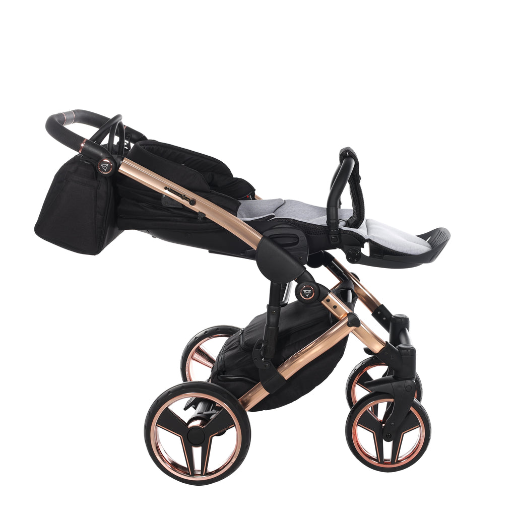 Carro de bebé Junama S-Line Negro y Bronce