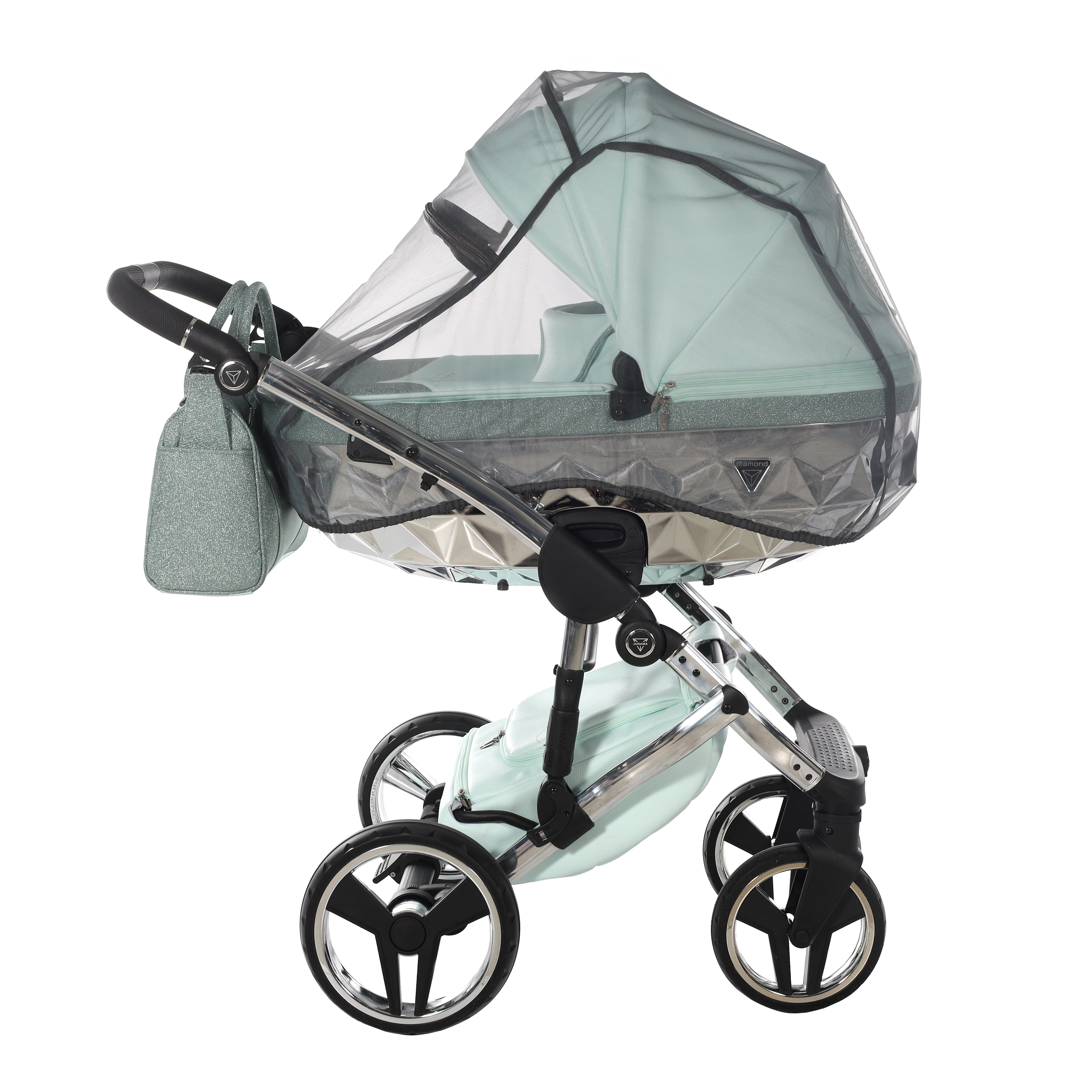 Carro de bebé Junama Hand Craft Glitter Menta