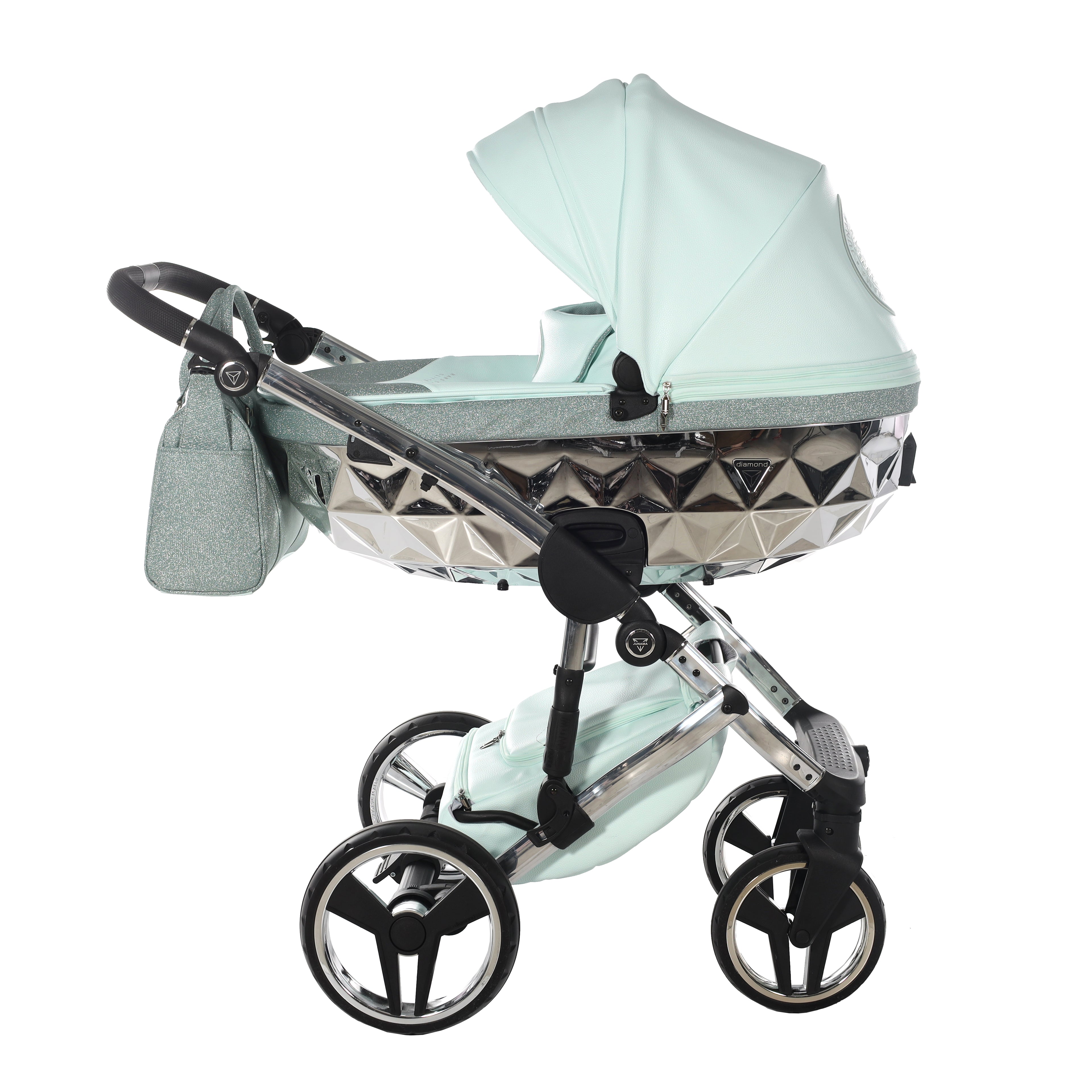 Carro de bebé Junama Hand Craft Glitter Menta