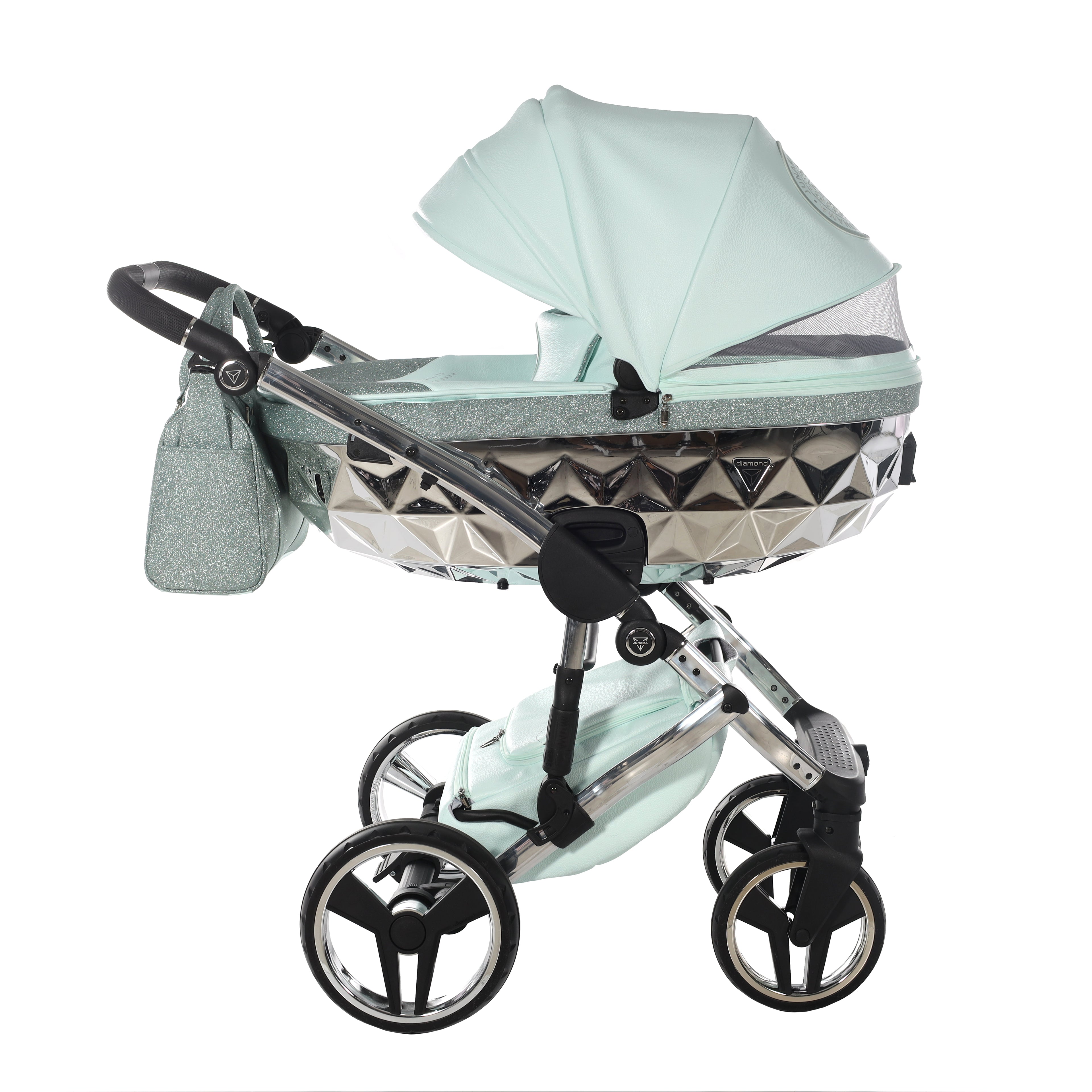 Carro de bebé Junama Hand Craft Glitter Menta