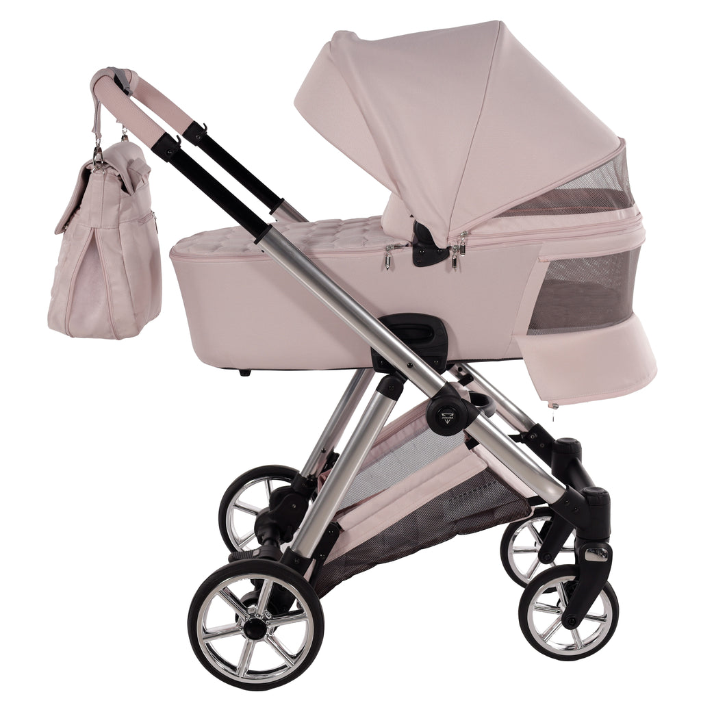 Carro de bebé Junama Elegante Rosa