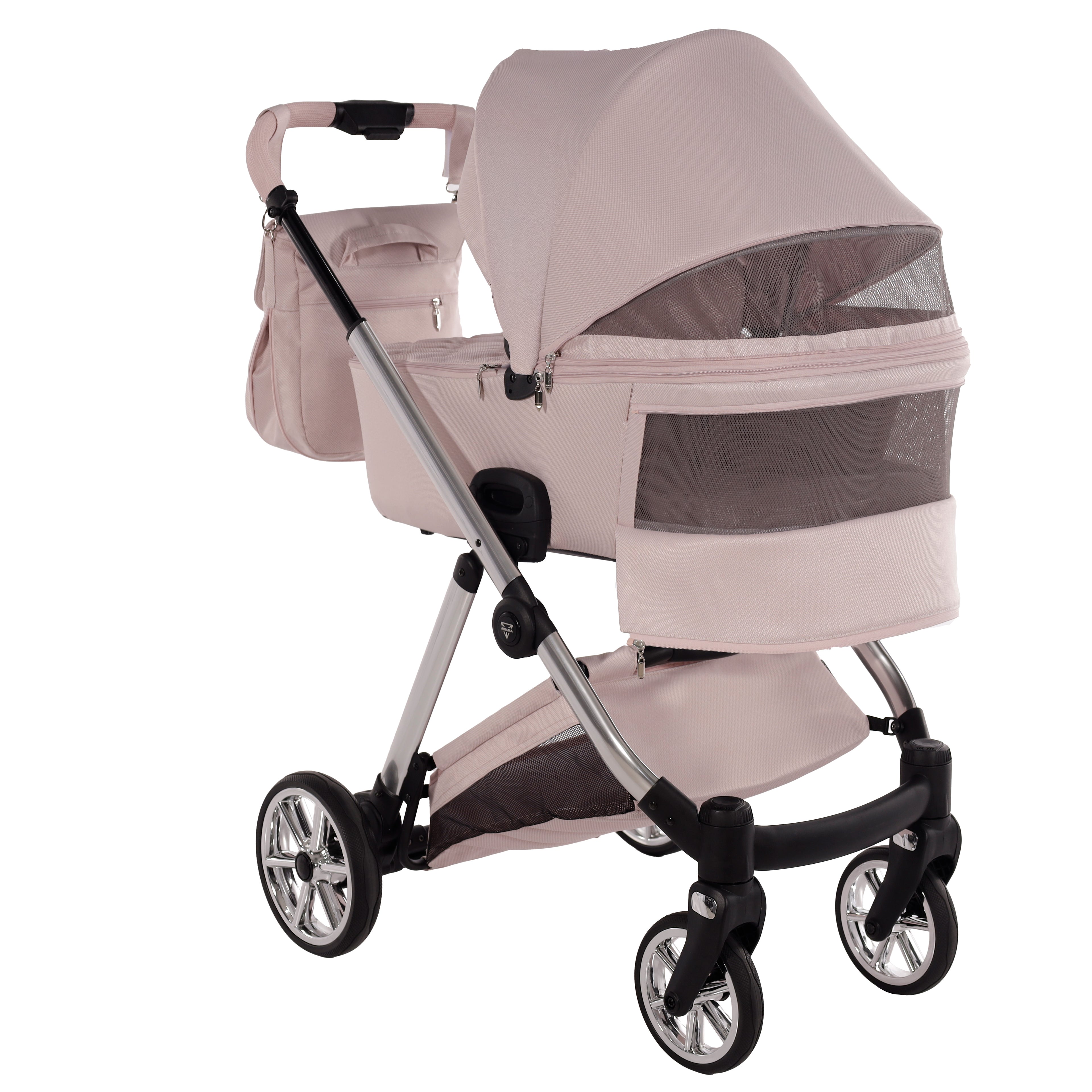 Carro de bebé Junama Elegante Rosa
