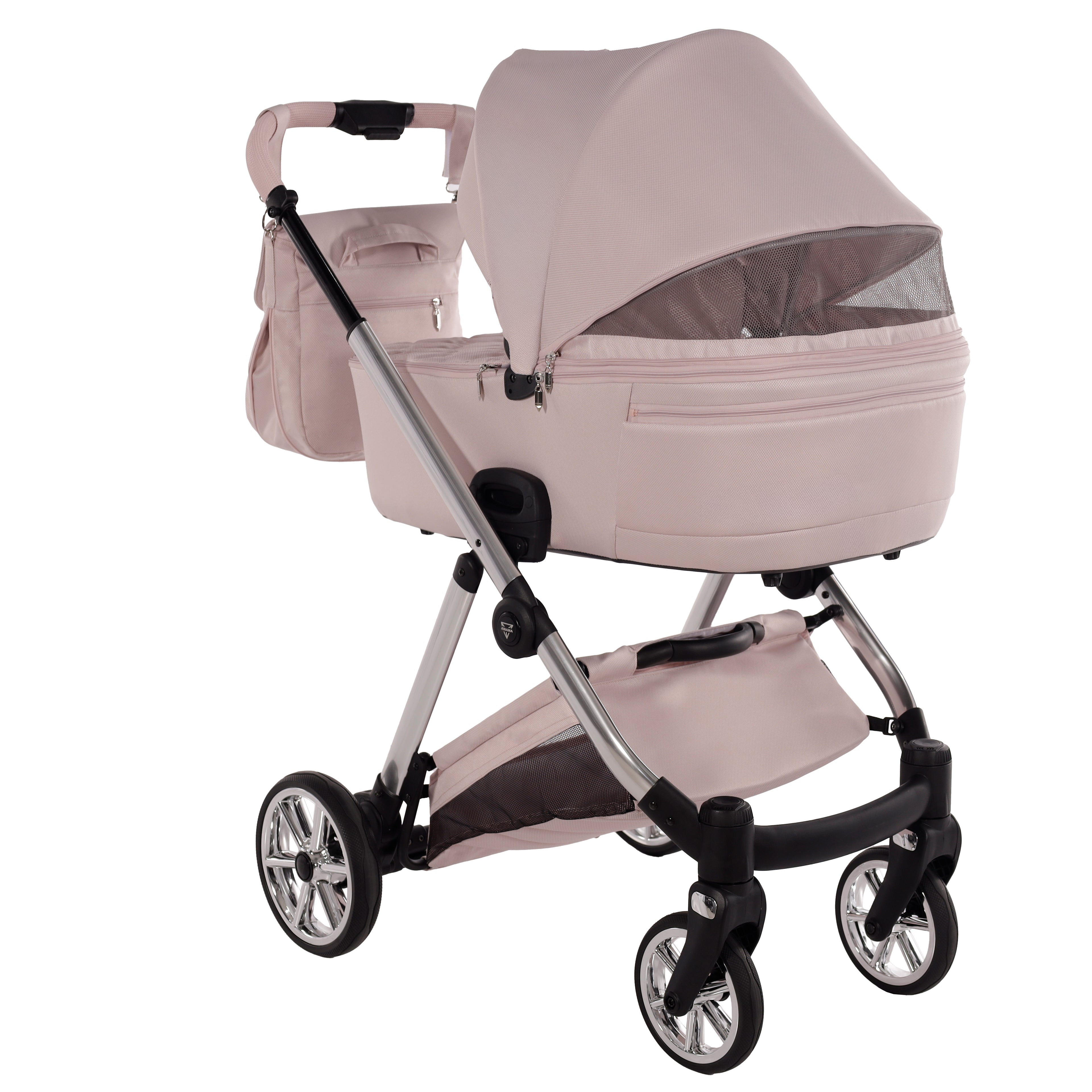 Carro de bebé Junama Elegante Rosa