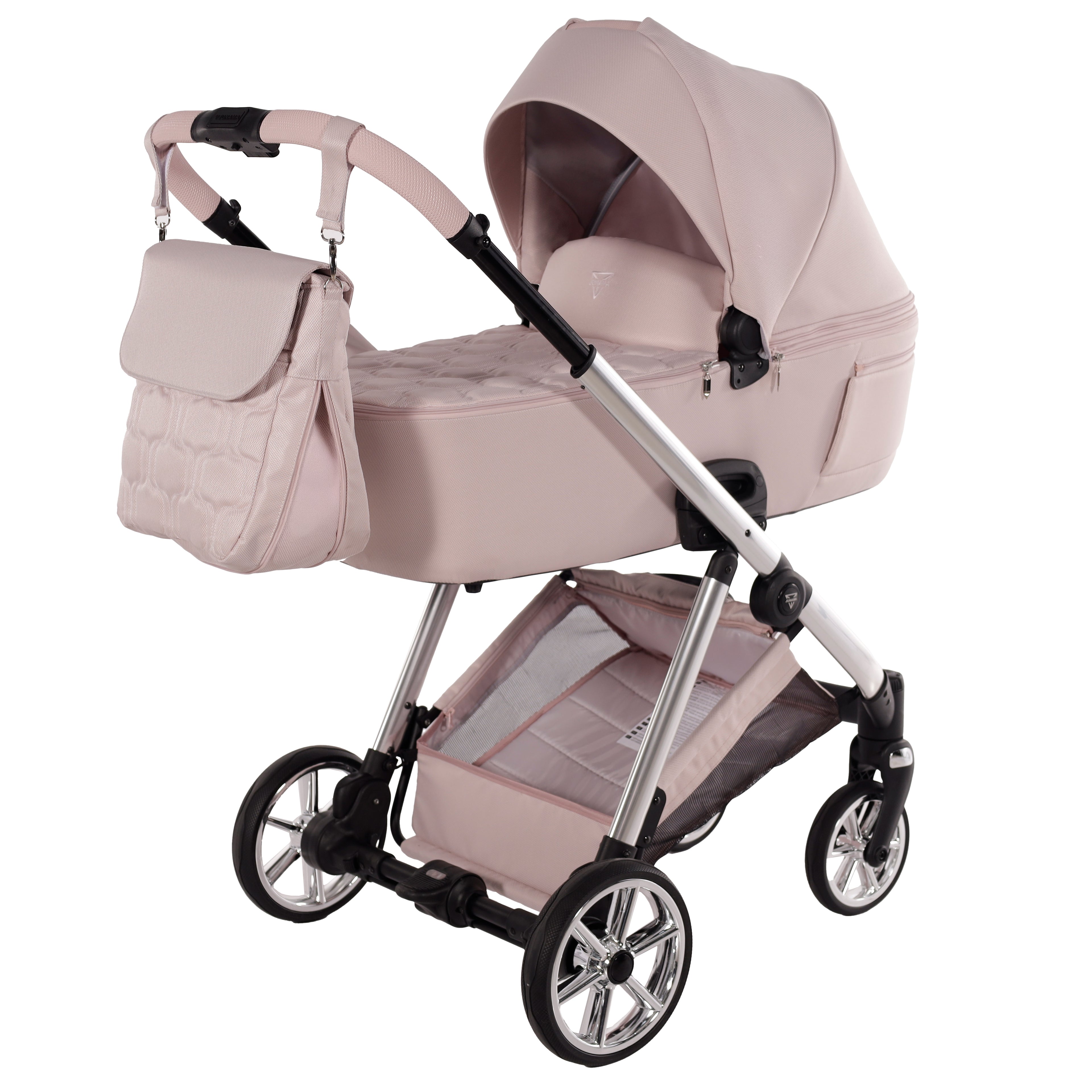Carro de bebé Junama Elegante Rosa