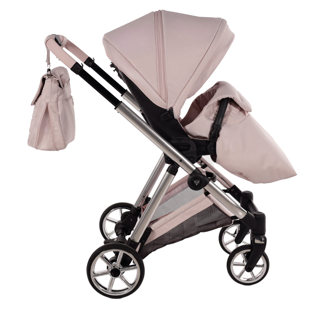 Carro de bebé Junama Elegante Rosa