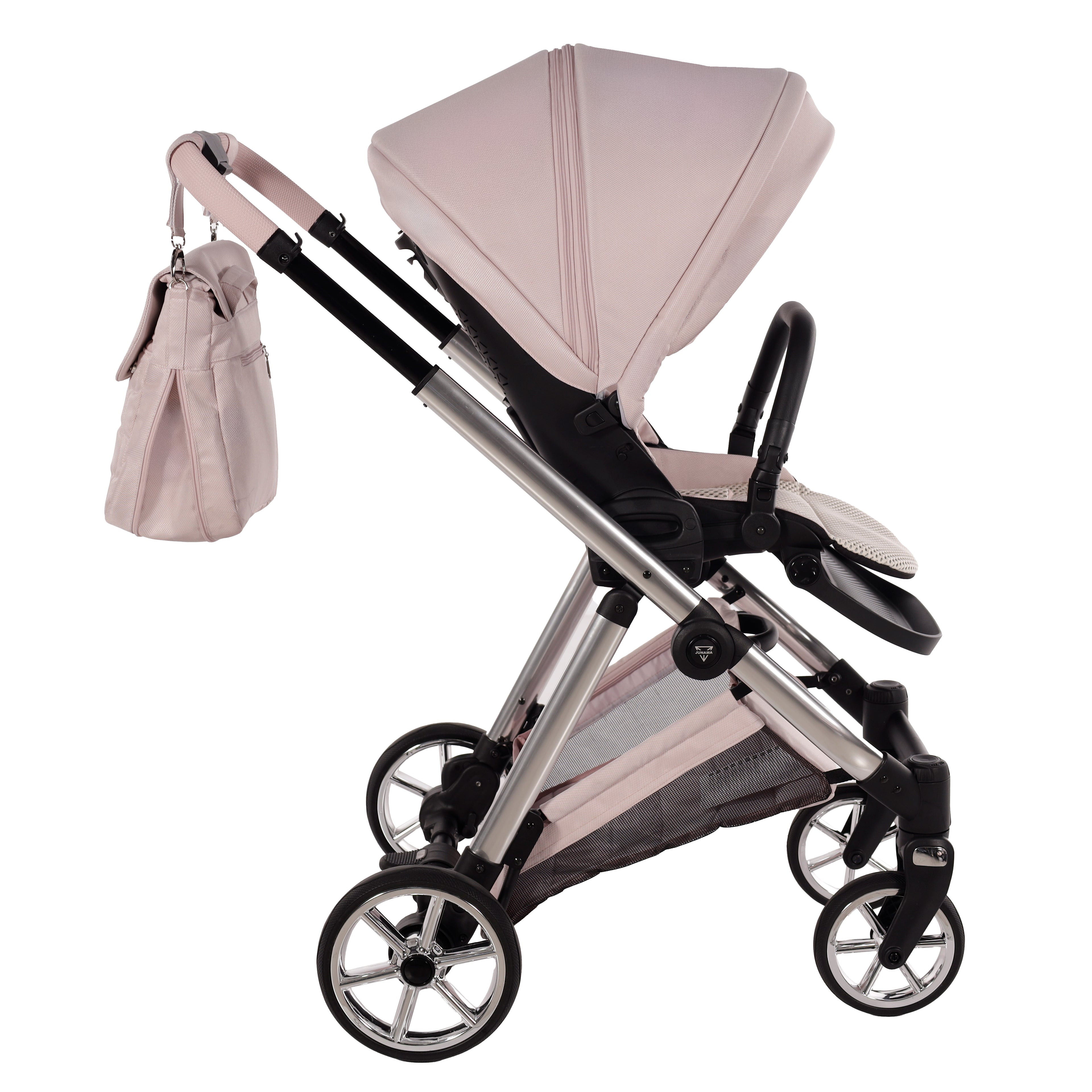 Carro de bebé Junama Elegante Rosa