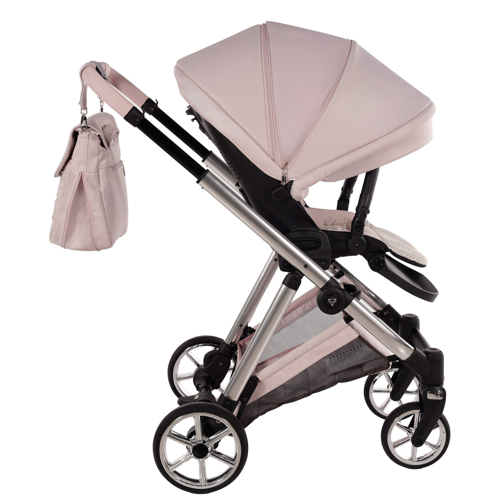 Carro de bebé Junama Elegante Rosa