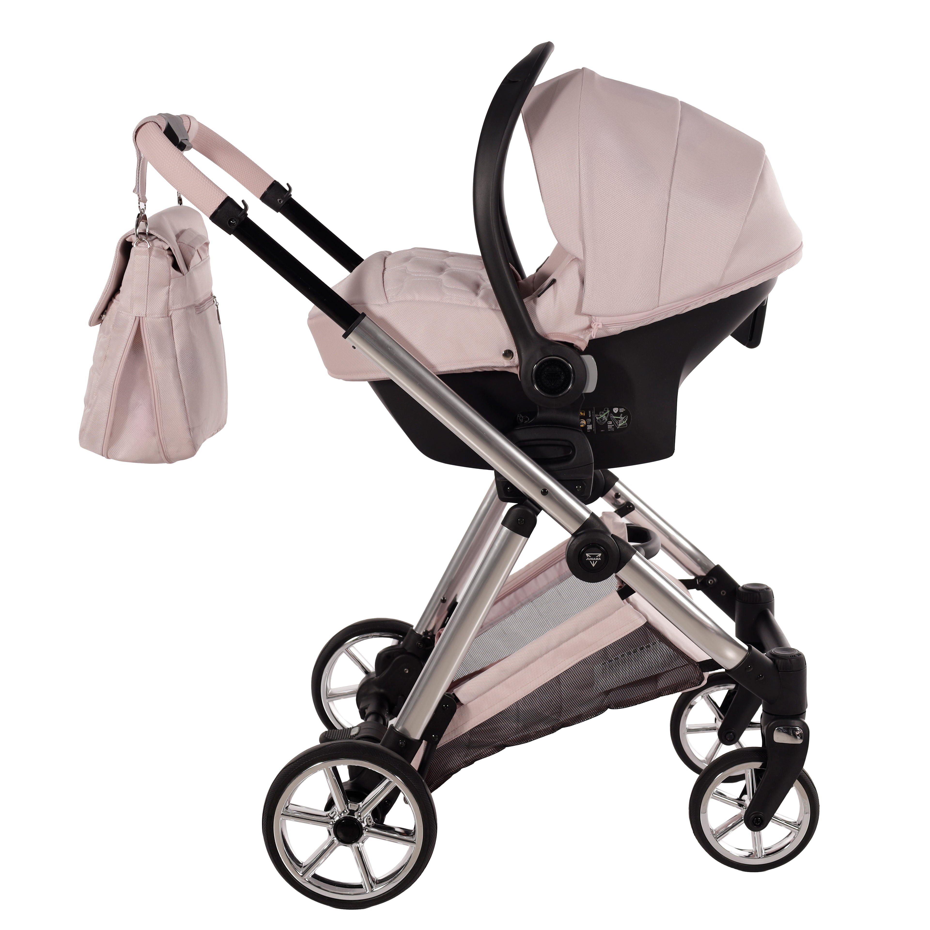 Carro de bebé Junama Elegante Rosa