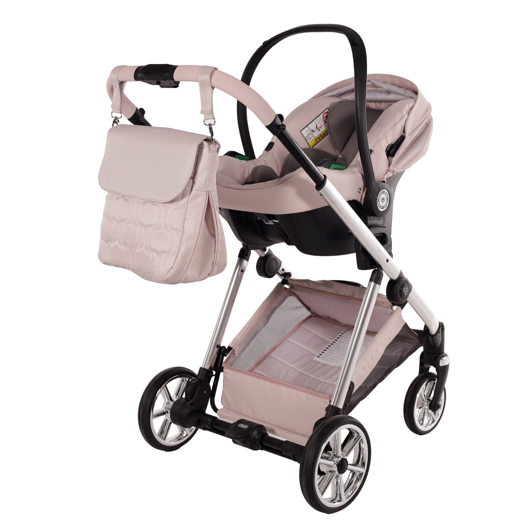 Carro de bebé Junama Elegante Rosa
