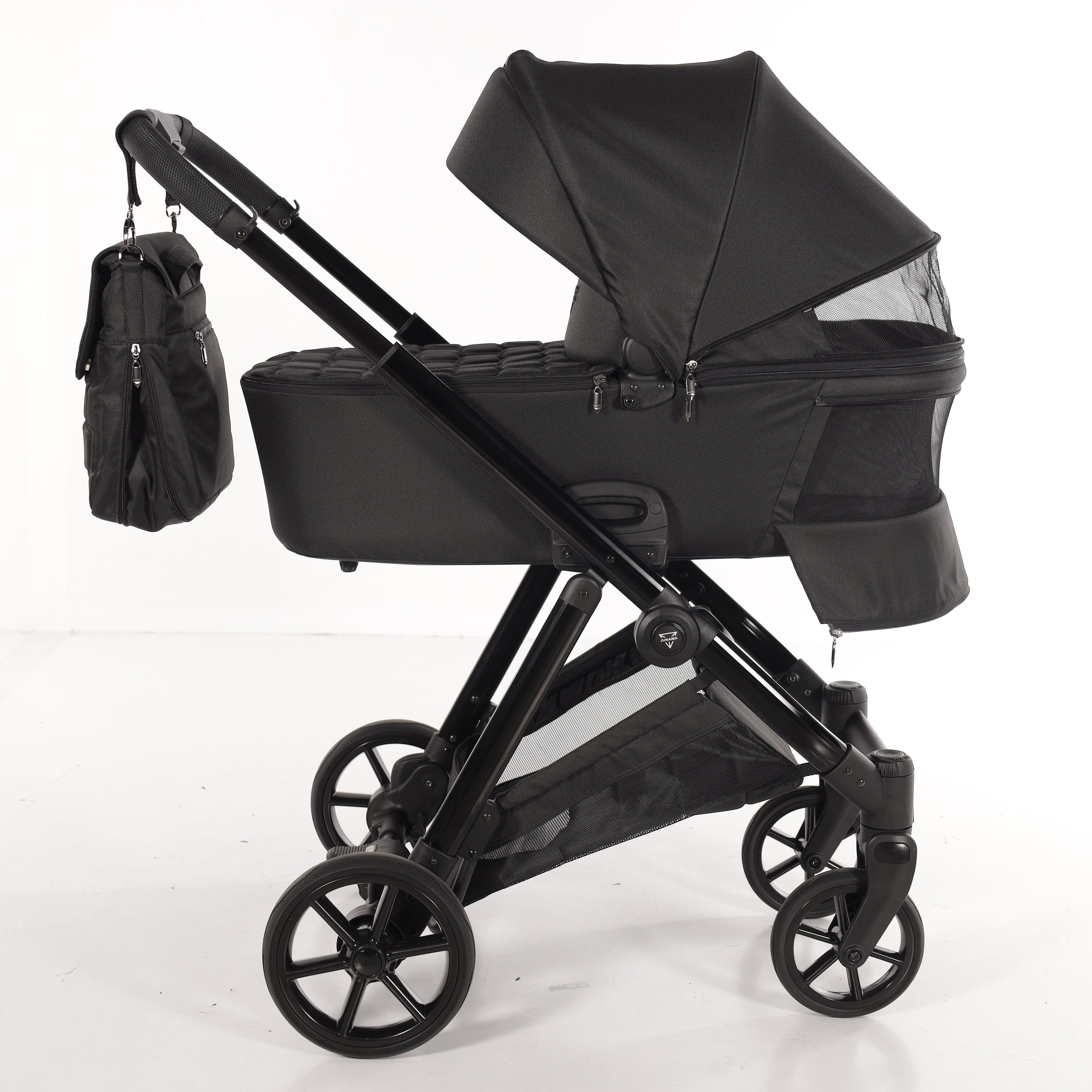 Carro de bebé Junama Elegante Negro