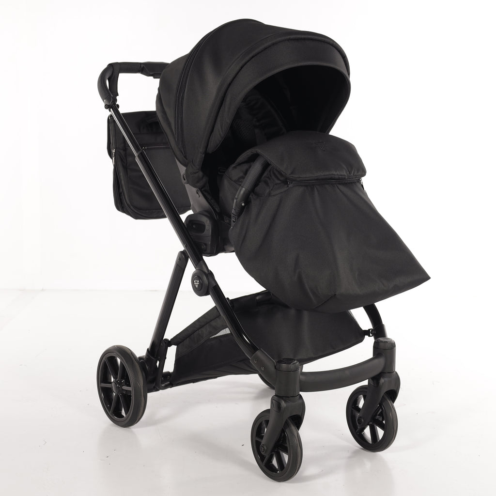 Carro de bebé Junama Elegante Negro