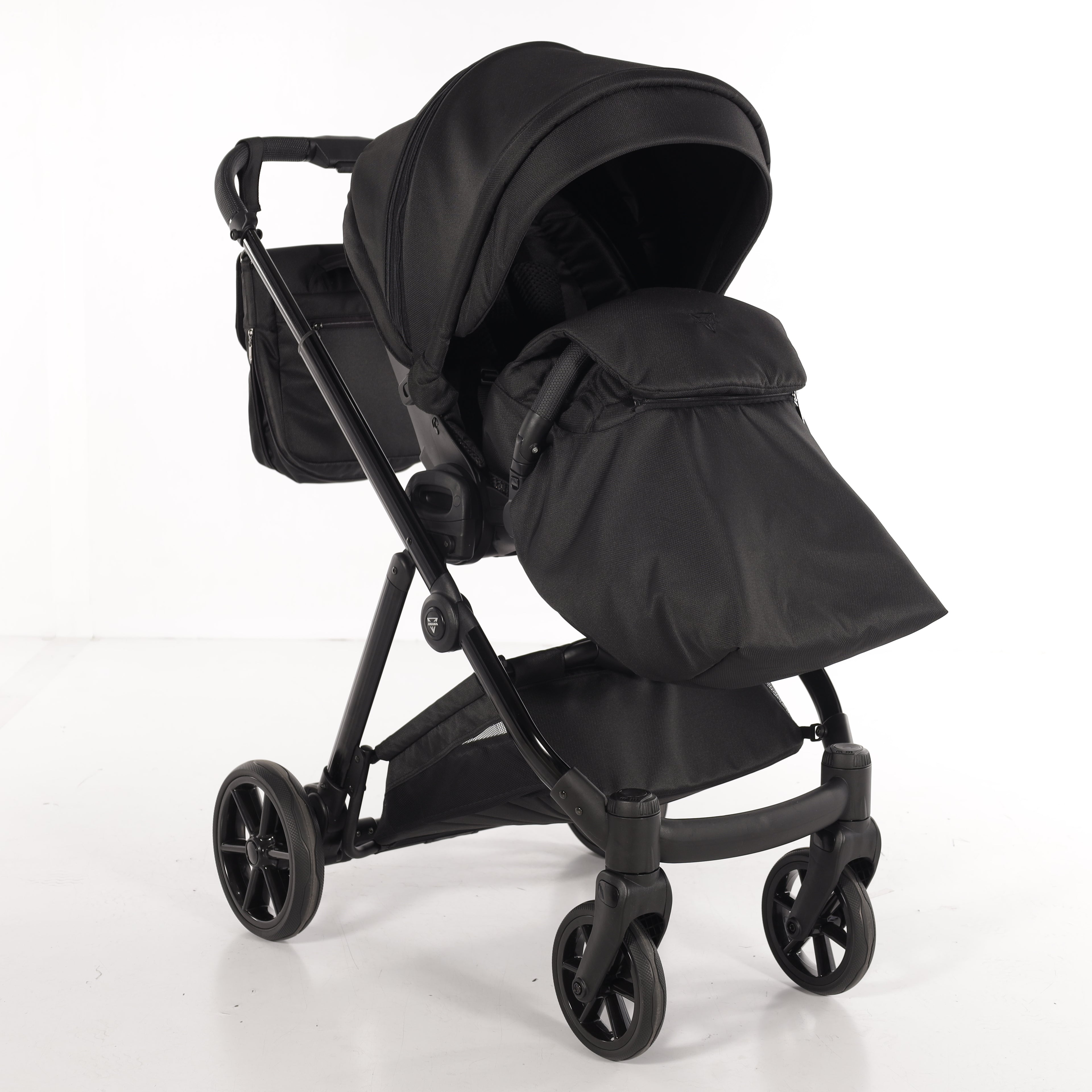 Carro de bebé Junama Elegante Negro