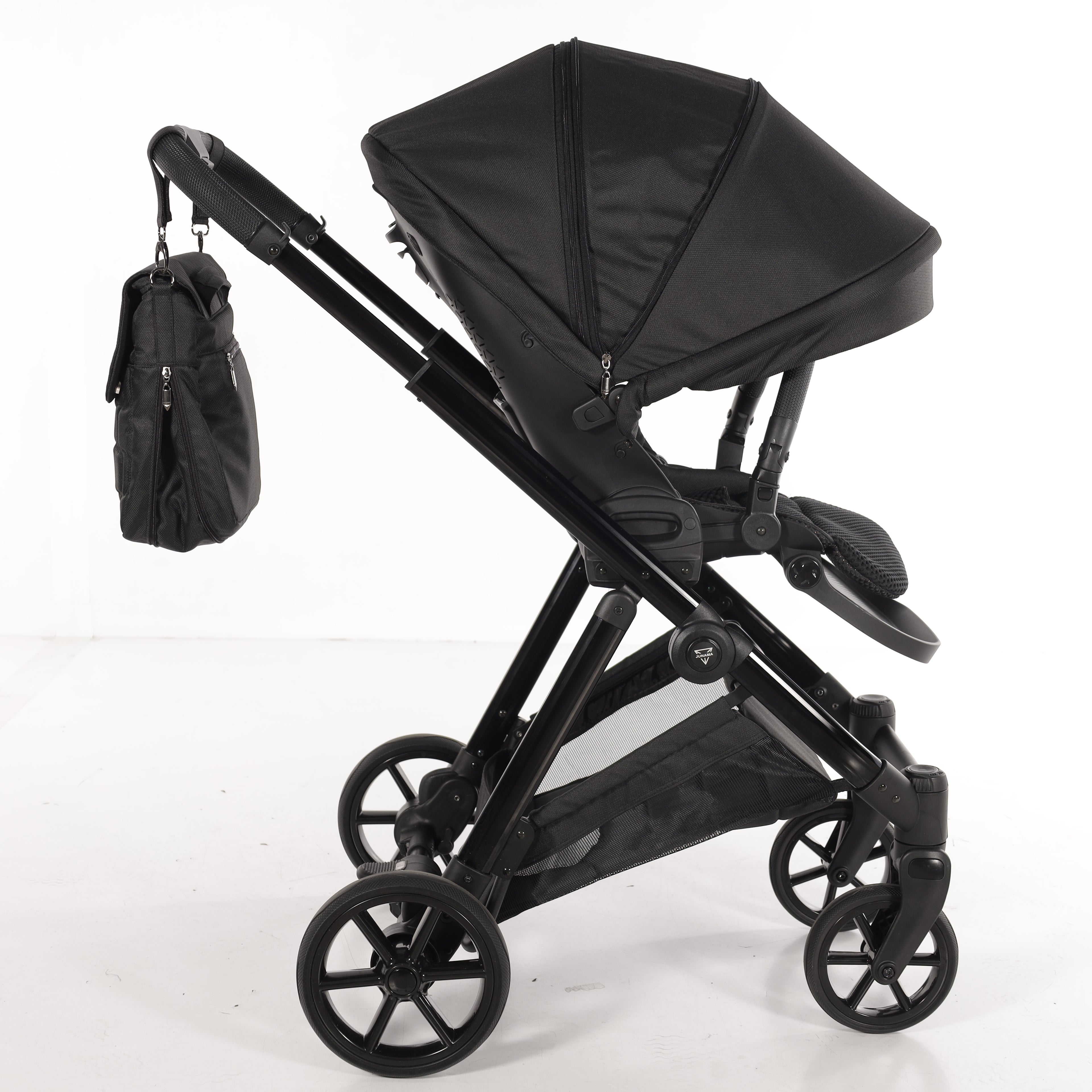 Carro de bebé Junama Elegante Negro