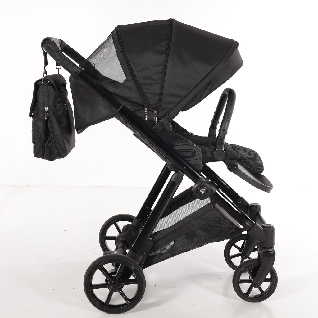 Carro de bebé Junama Elegante Negro