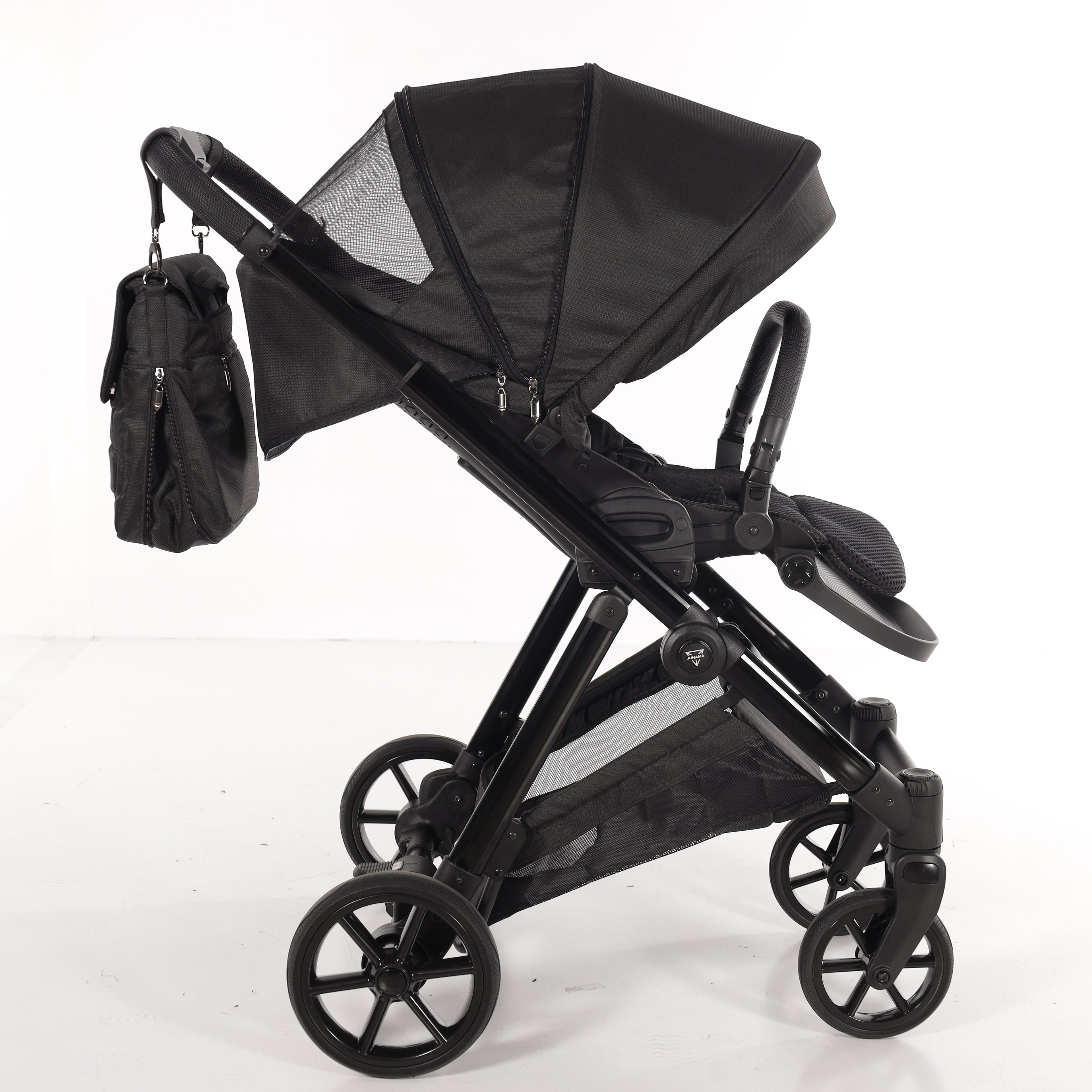 Carro de bebé Junama Elegante Negro