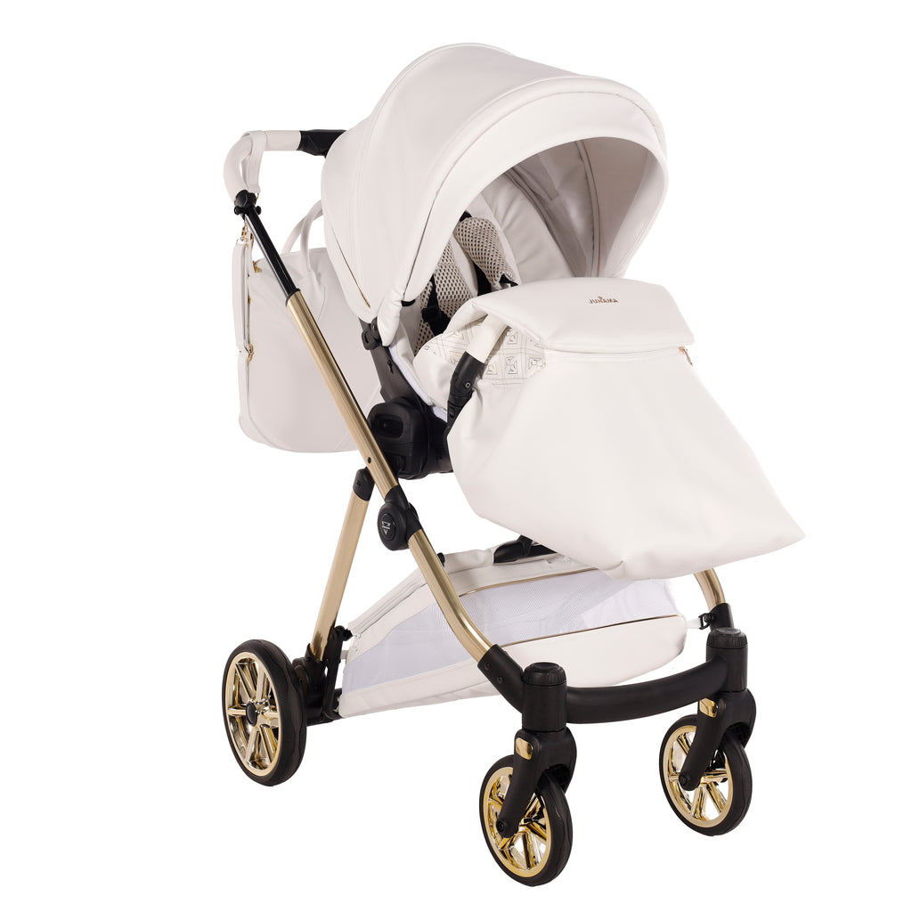 Carro de bebé Junama Art Decor Elegante Blanco