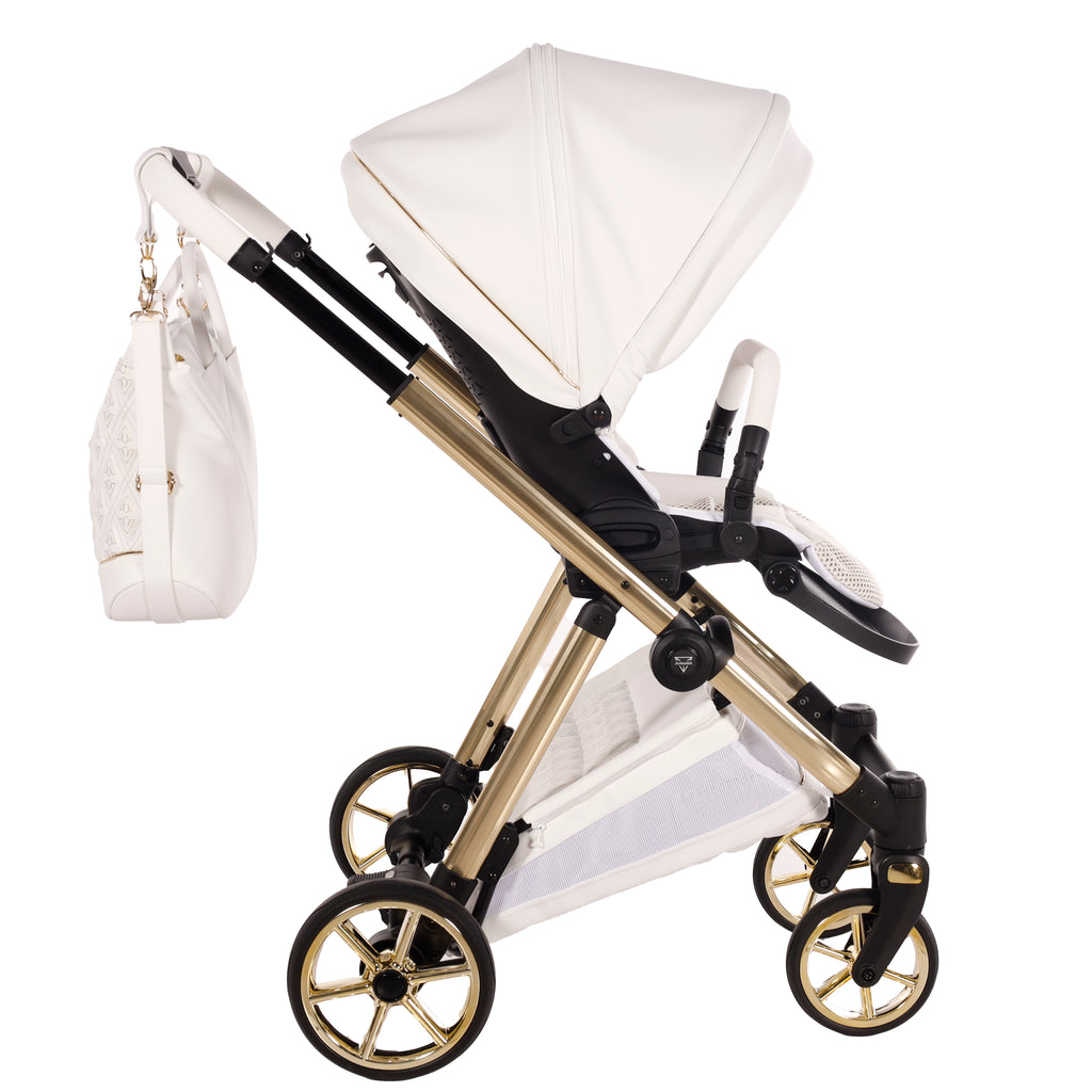 Carro de bebé Junama Art Decor Elegante Blanco