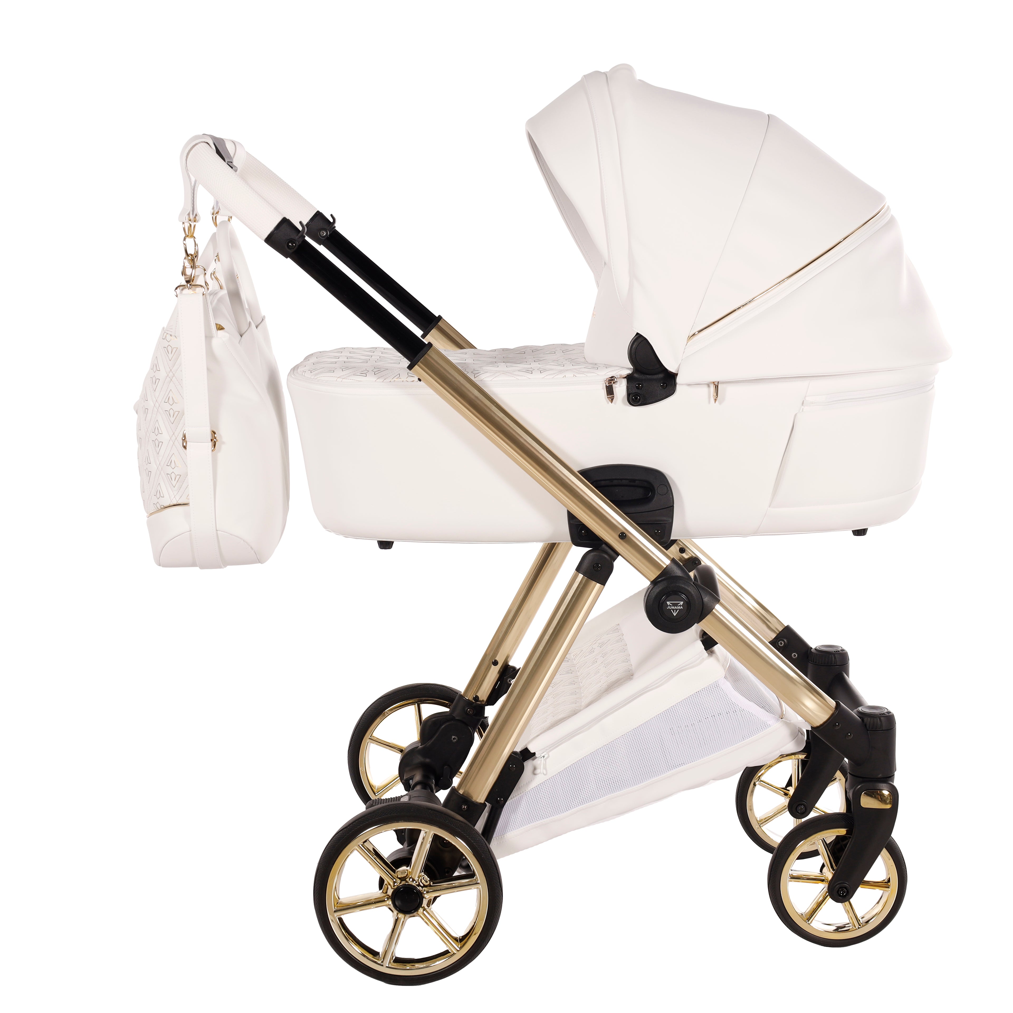 Carro de bebé Junama Art Decor Elegante Blanco