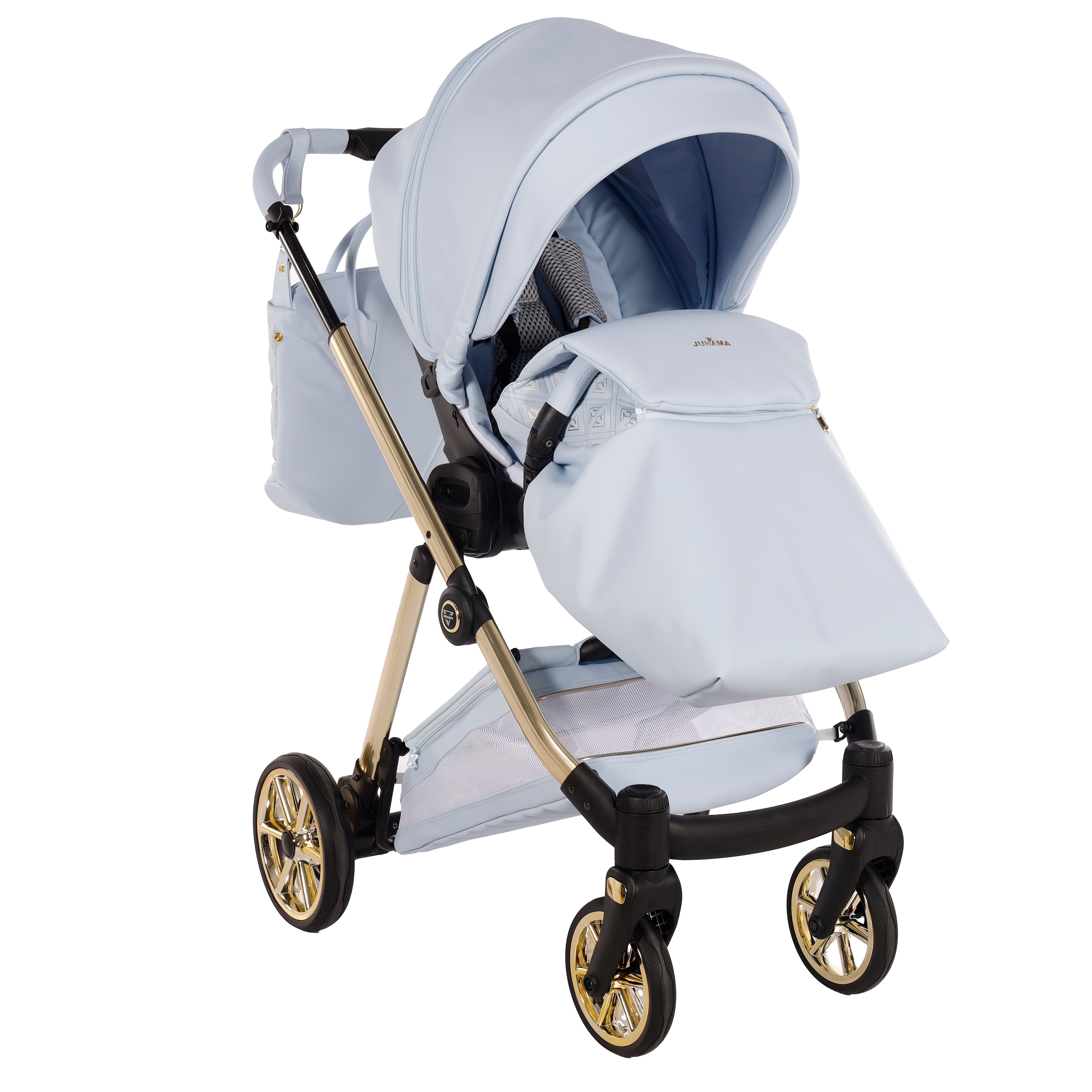 Carro de bebé Junama Art Decor Elegante Azul