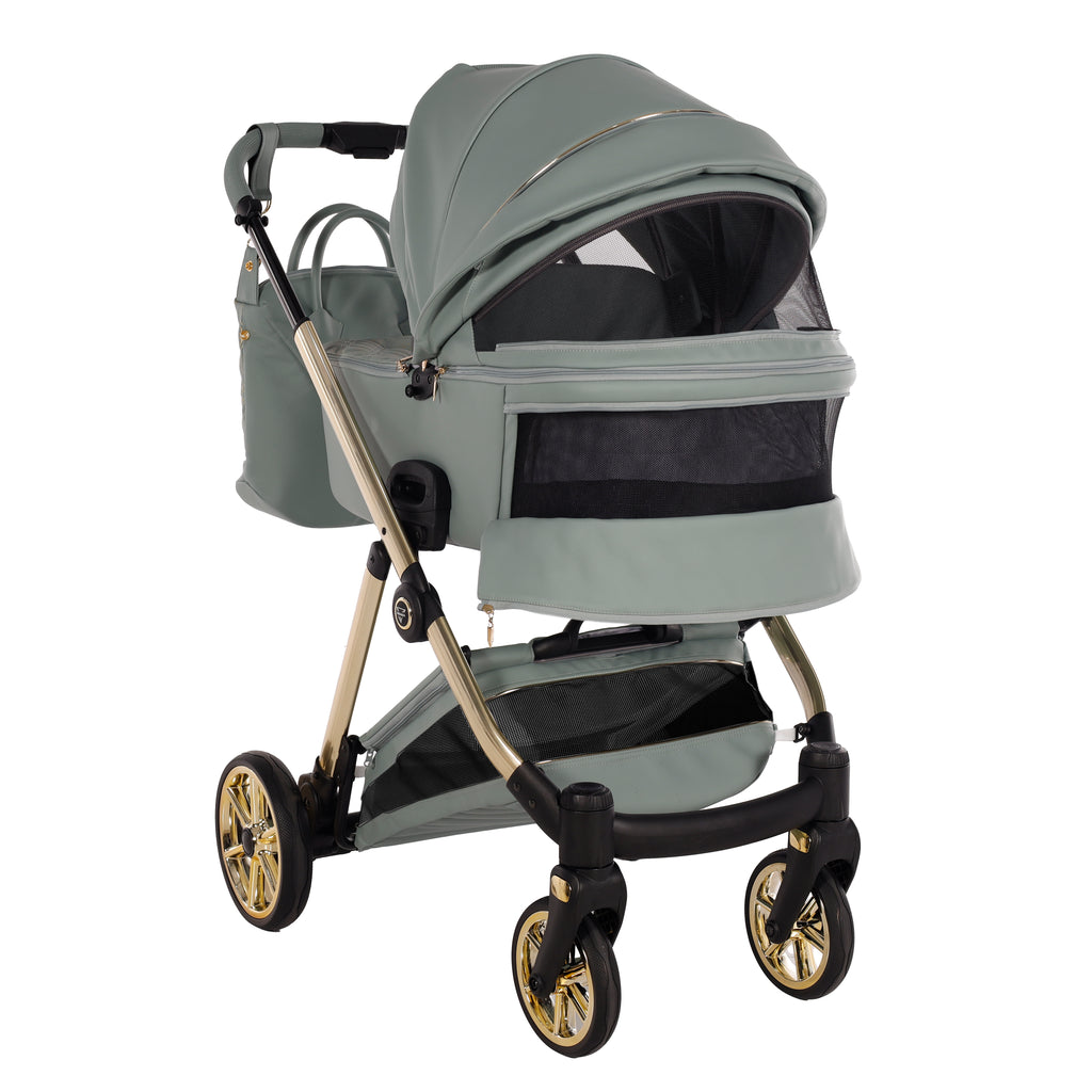 Carro de bebé Junama Art Decor Elegante Verde