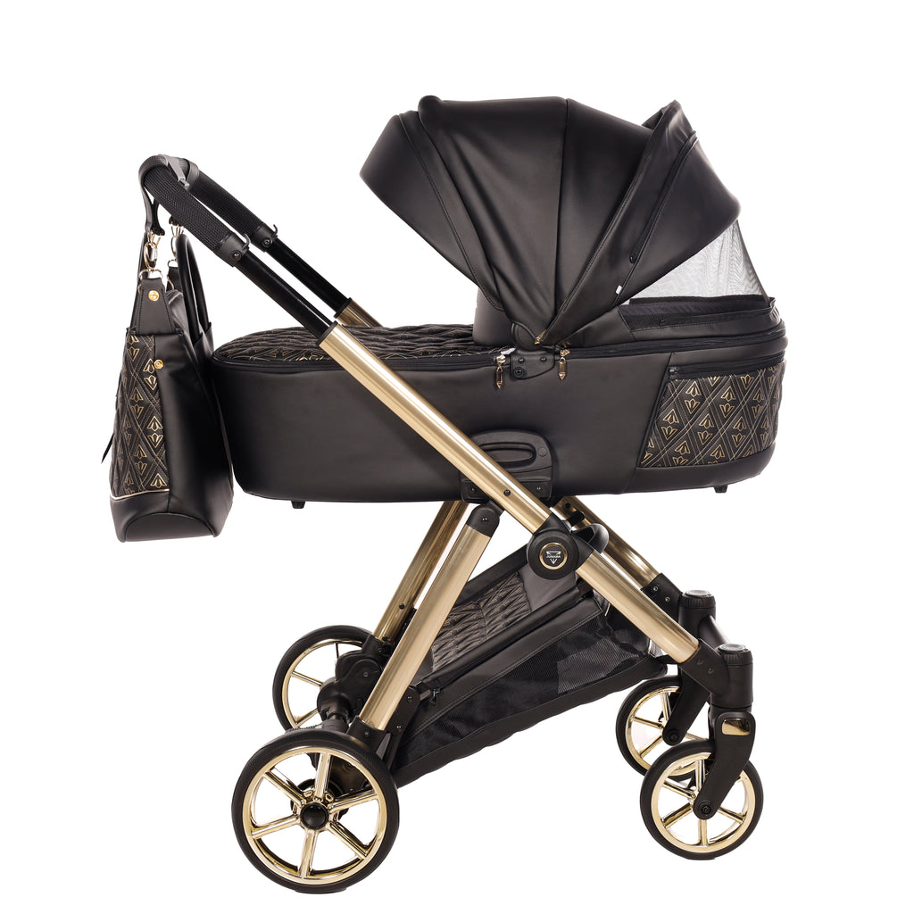 Carro de bebé Junama Art Decor Elegante Negro