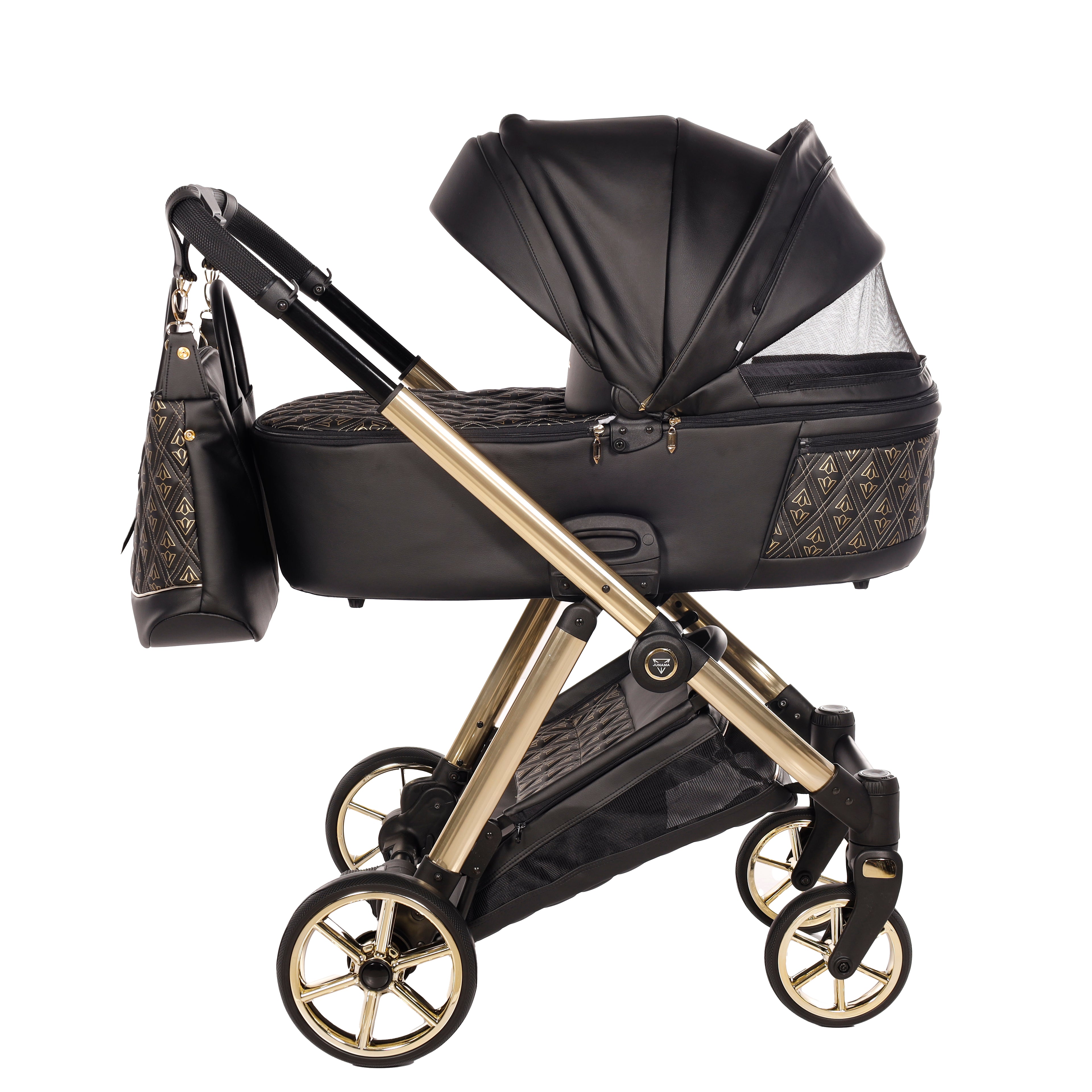 Carro de bebé Junama Art Decor Elegante Negro