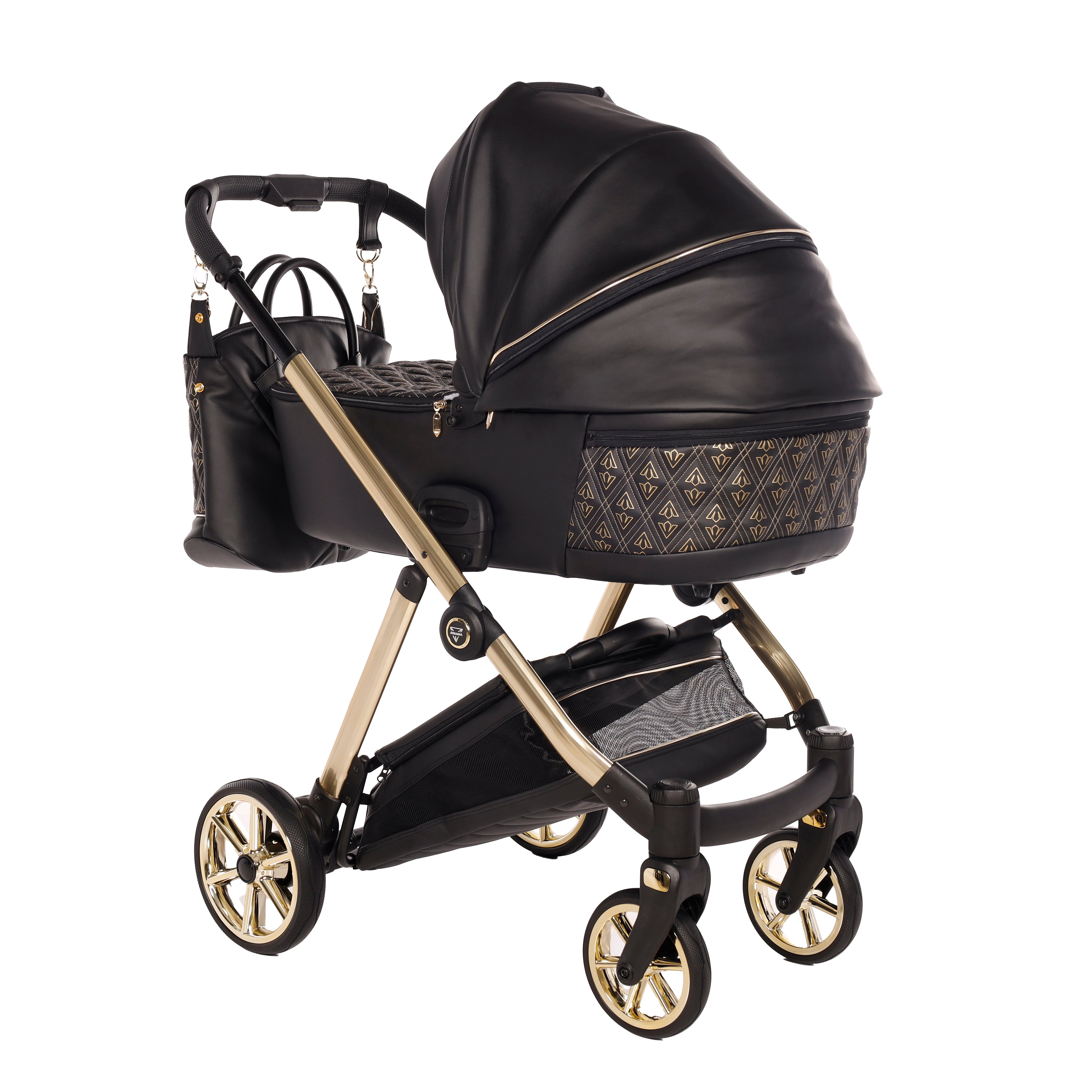 Carro de bebé Junama Art Decor Elegante Negro