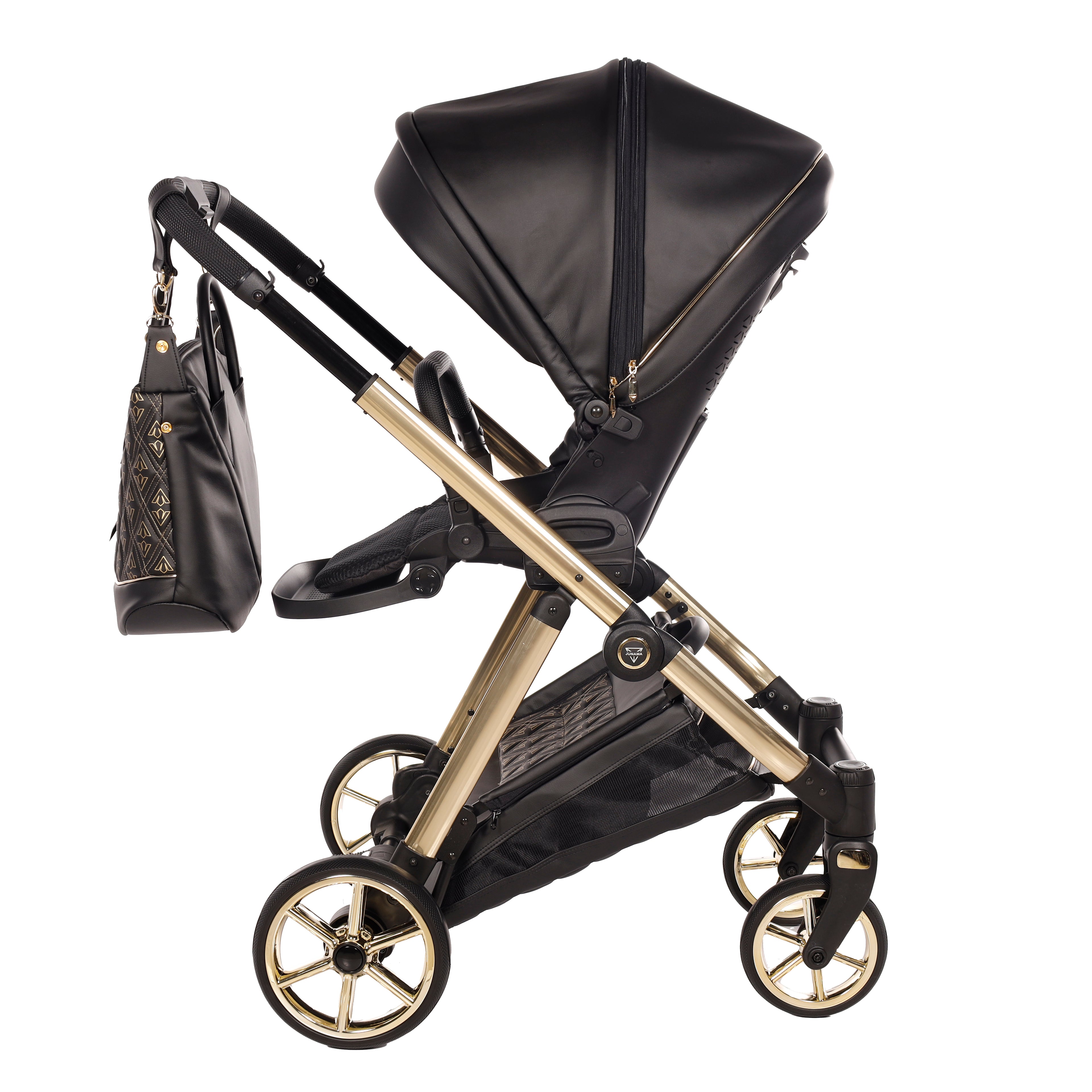 Carro de bebé Junama Art Decor Elegante Negro