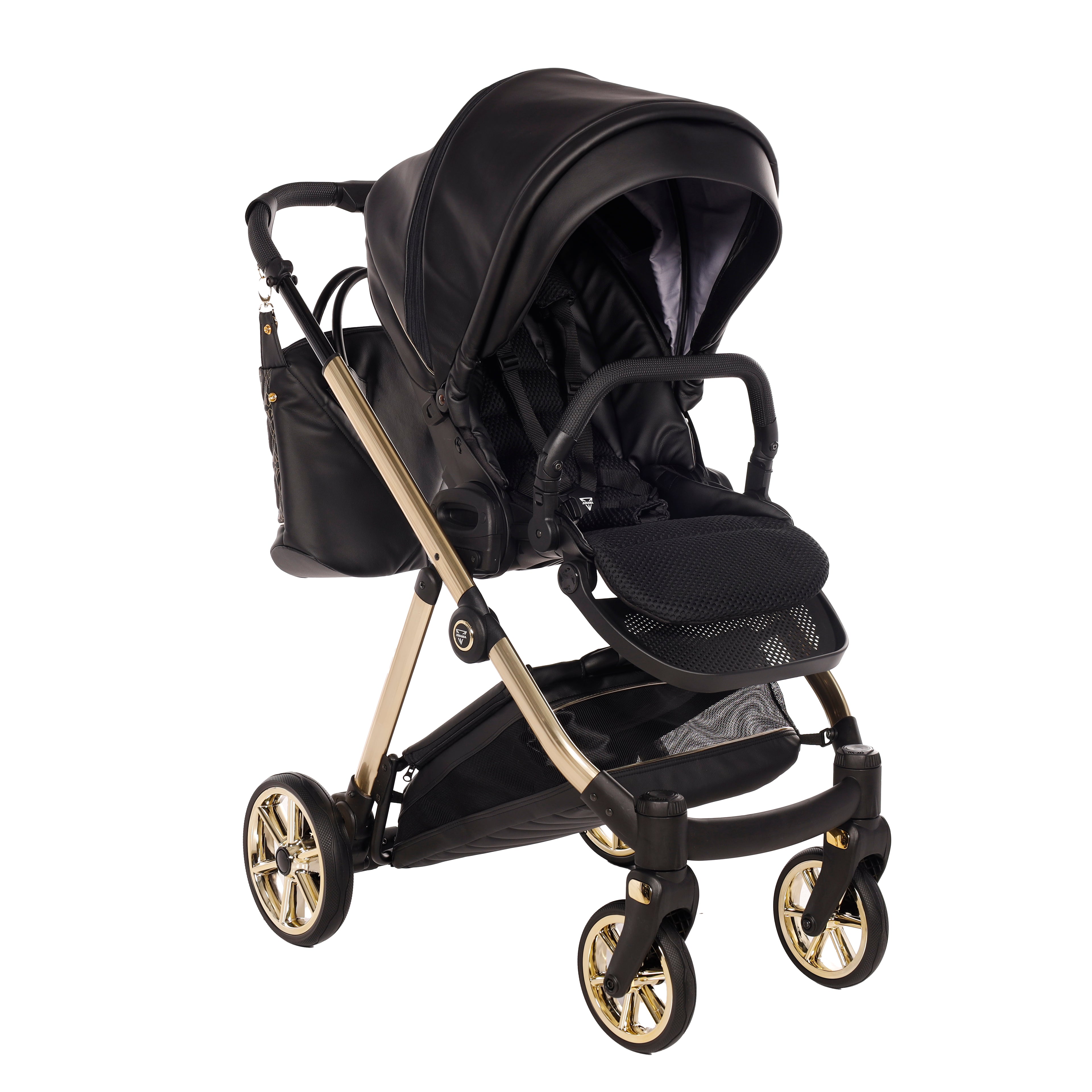 Carro de bebé Junama Art Decor Elegante Negro