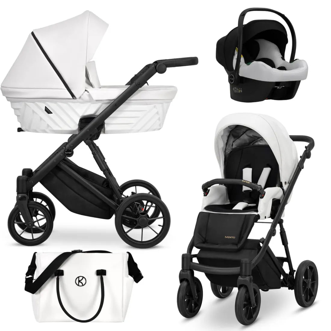 Carro de Bebé Ivento Glam Blanco