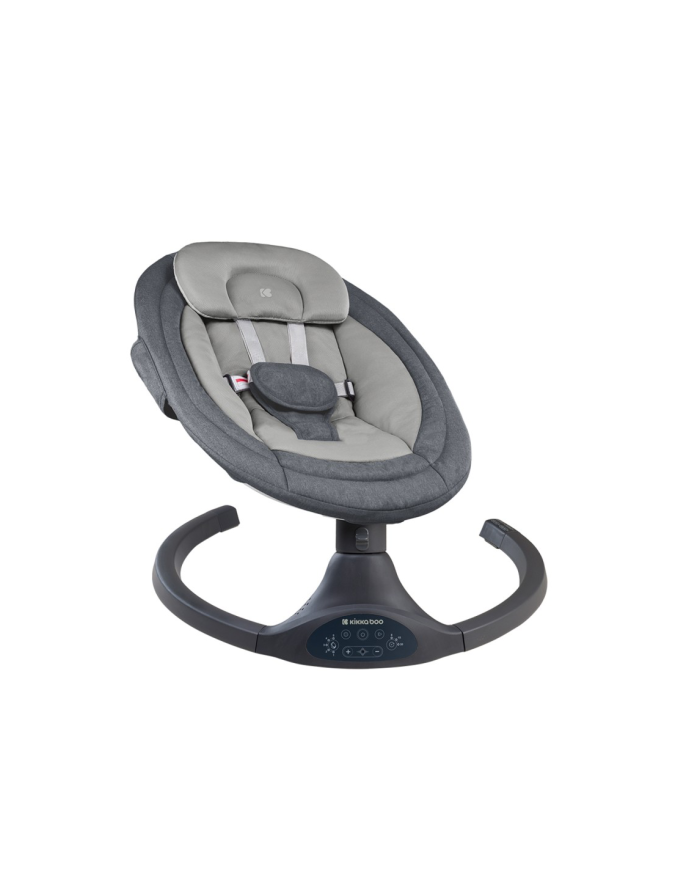 Columpio Electrico Kikkaboo Codie Gris Oscuro