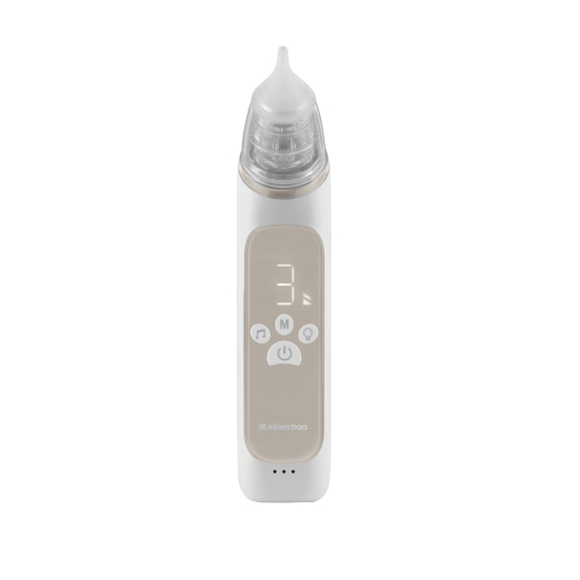 Aspirador Nasal Eléctrico para Bebé con Pantalla LED, Música y Luces