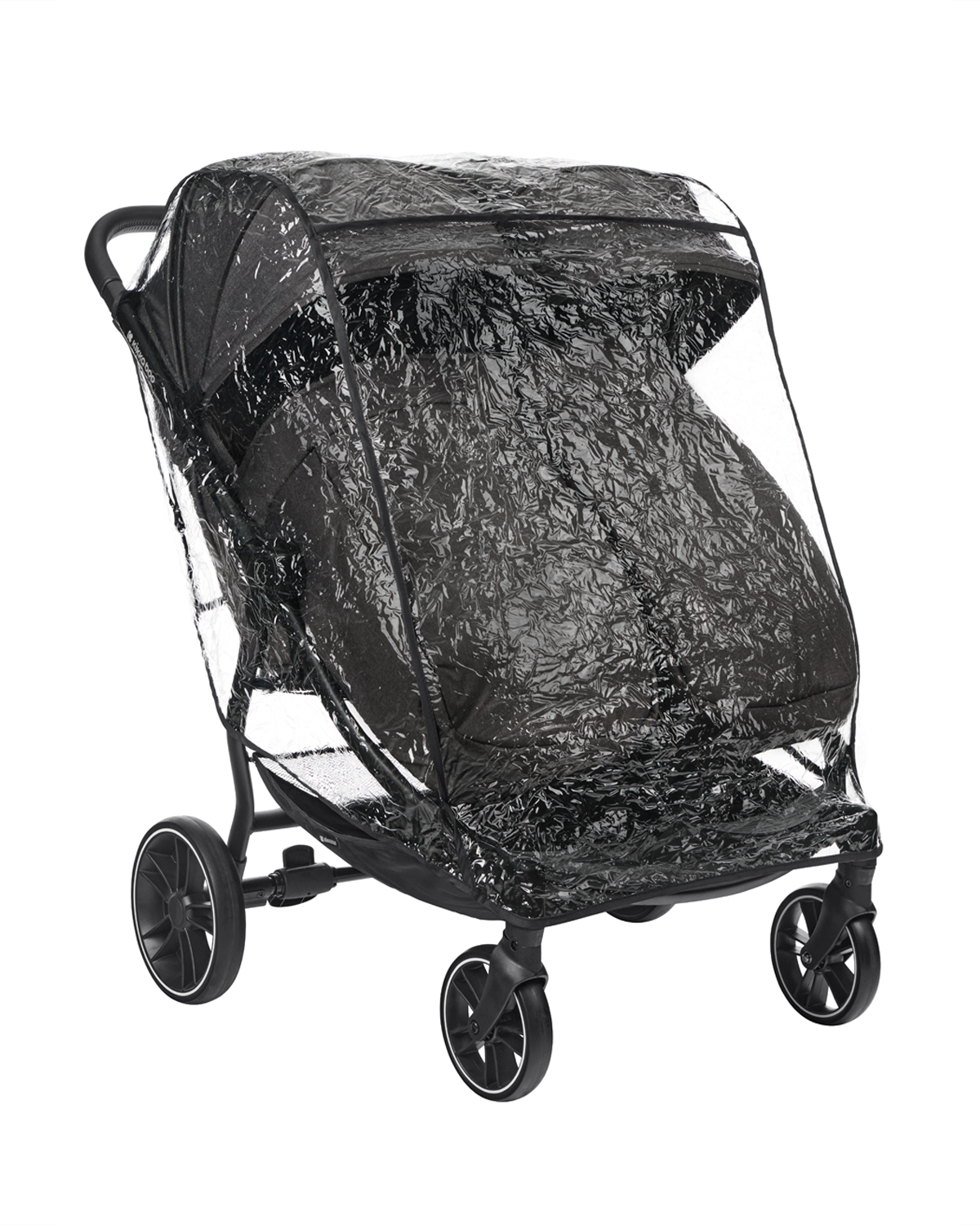 Carrito gemelar Happy 2 Negro