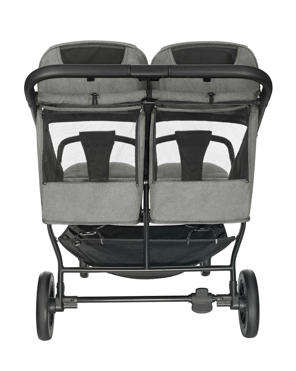 Carrito gemelar Happy 2 Gris Claro