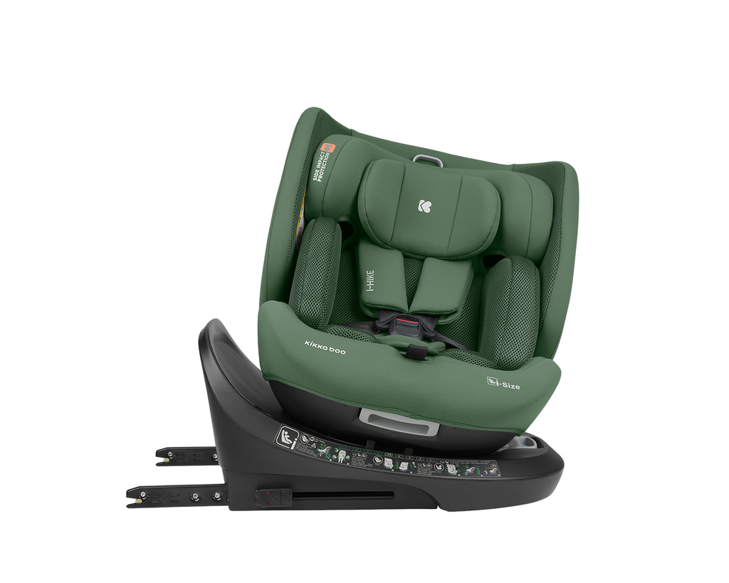Silla de coche 40-150 cm i-Hike i-SIZE verde militar 2026