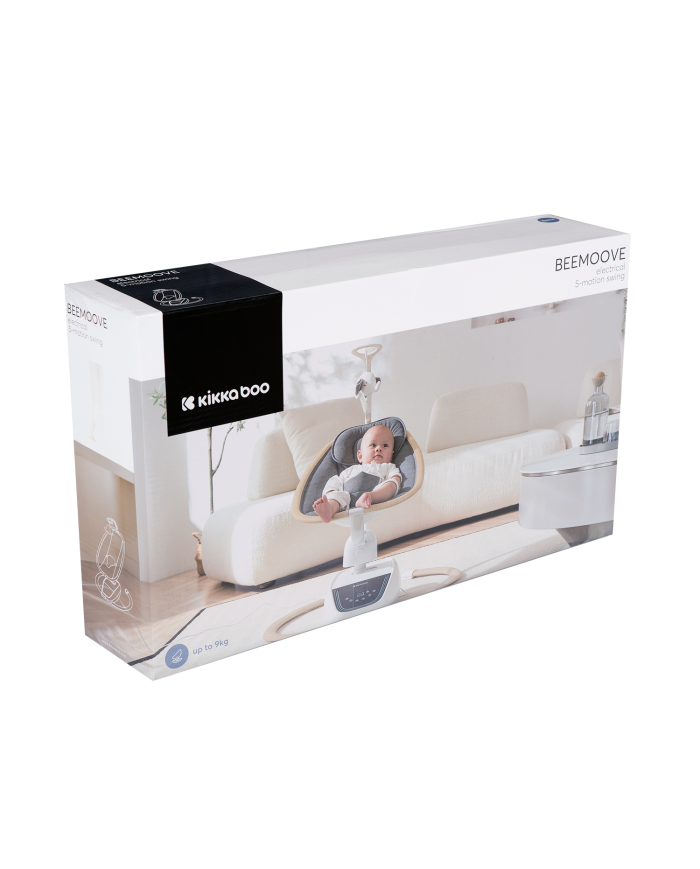 Columpio eléctrico BeeMoove Gris
